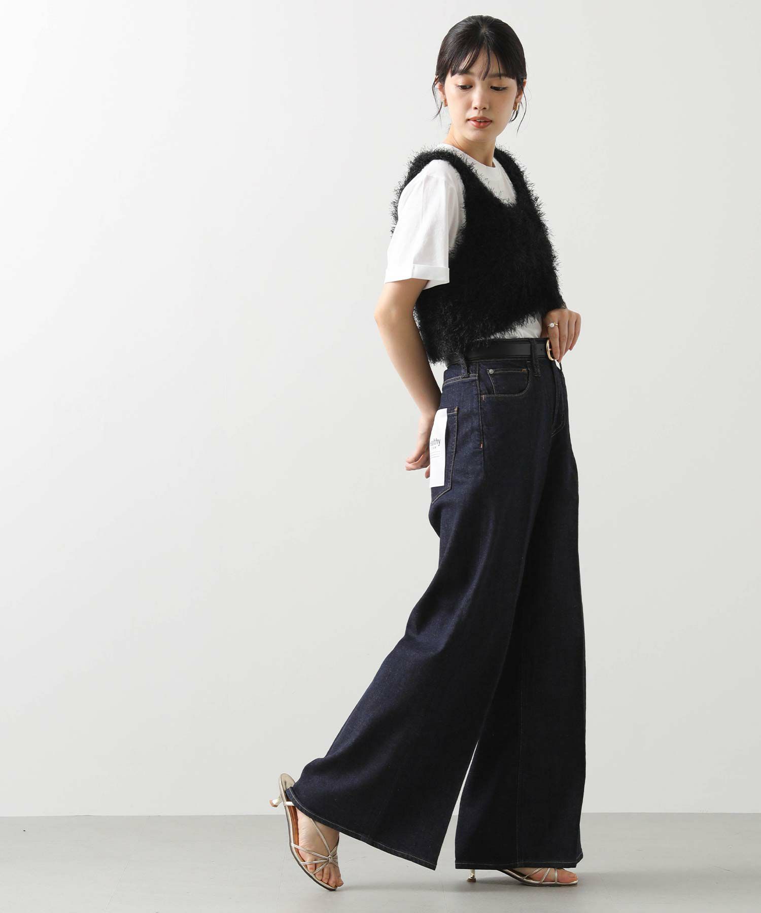 Gready Brilliantシャギーショートベスト | SEKIMIKI Online