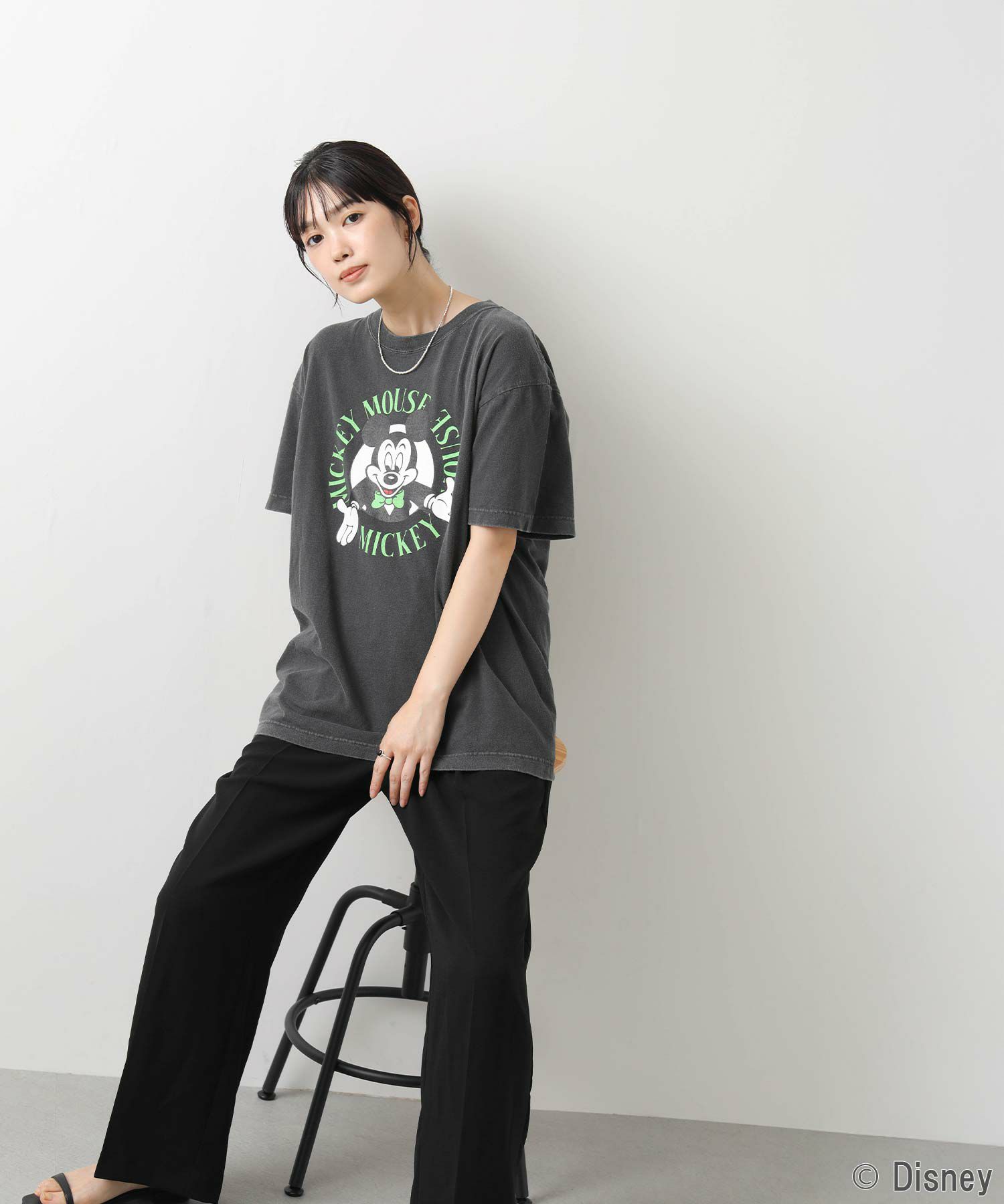 Gready Brilliant【WEB限定アイテム】Mickey/サークルTシャツ
