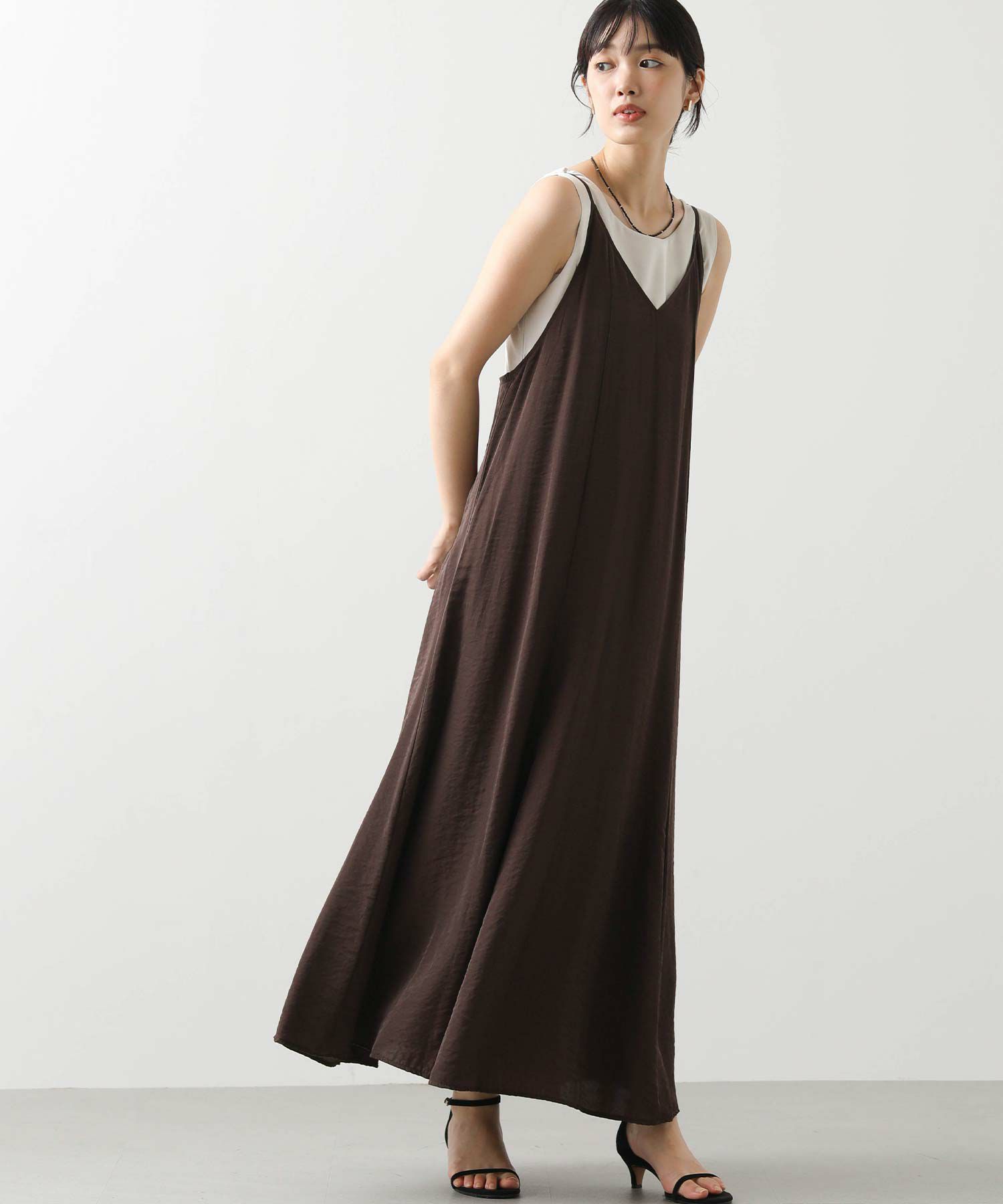 【 美品 】 グレディブリリアン ＴＲキャミワンピース Gready BrilliantTRキャミワンピース | SEKIMIKI Online