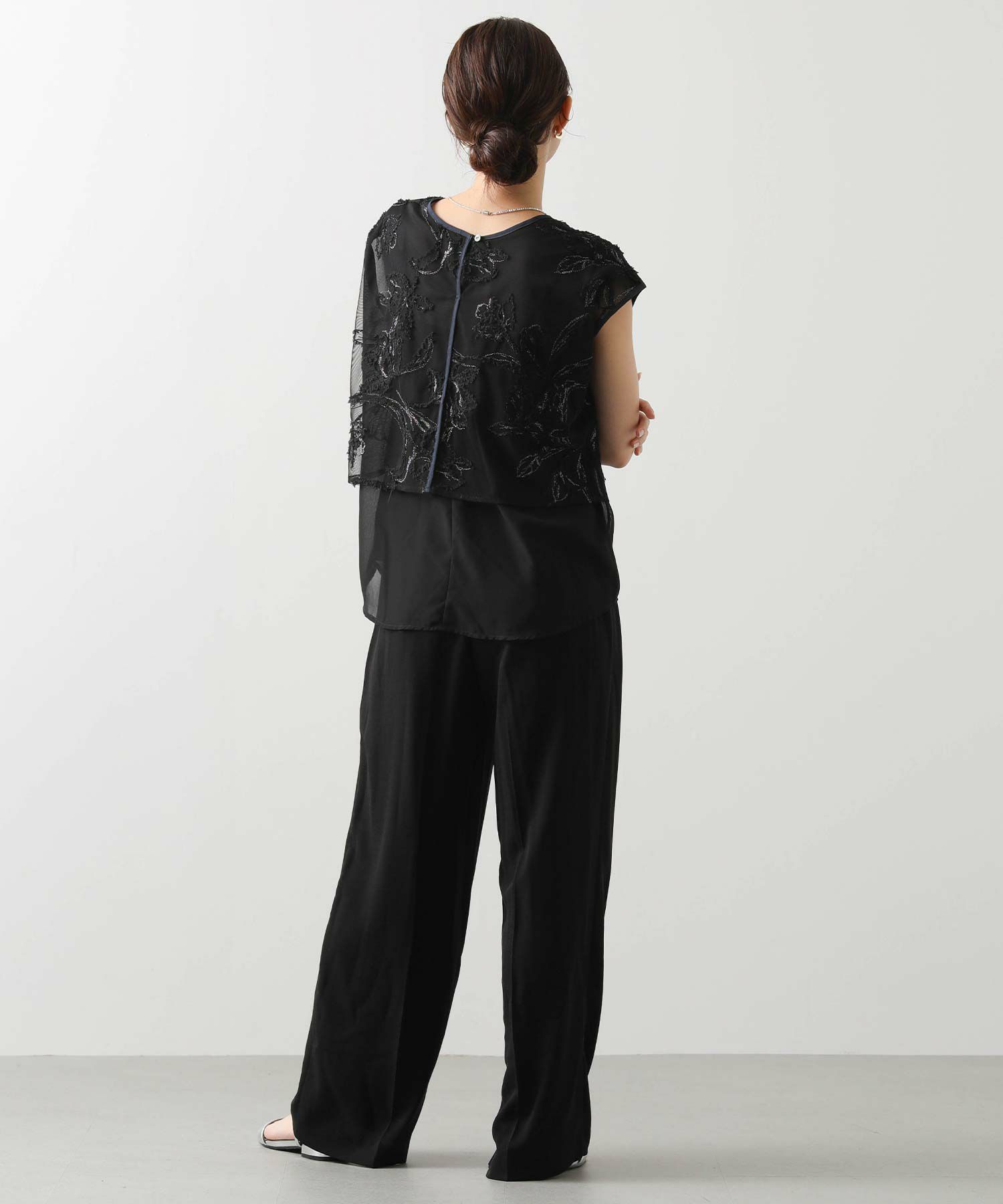 Gready Brilliants.ジョーゼットワイドパンツ | SEKIMIKI Online