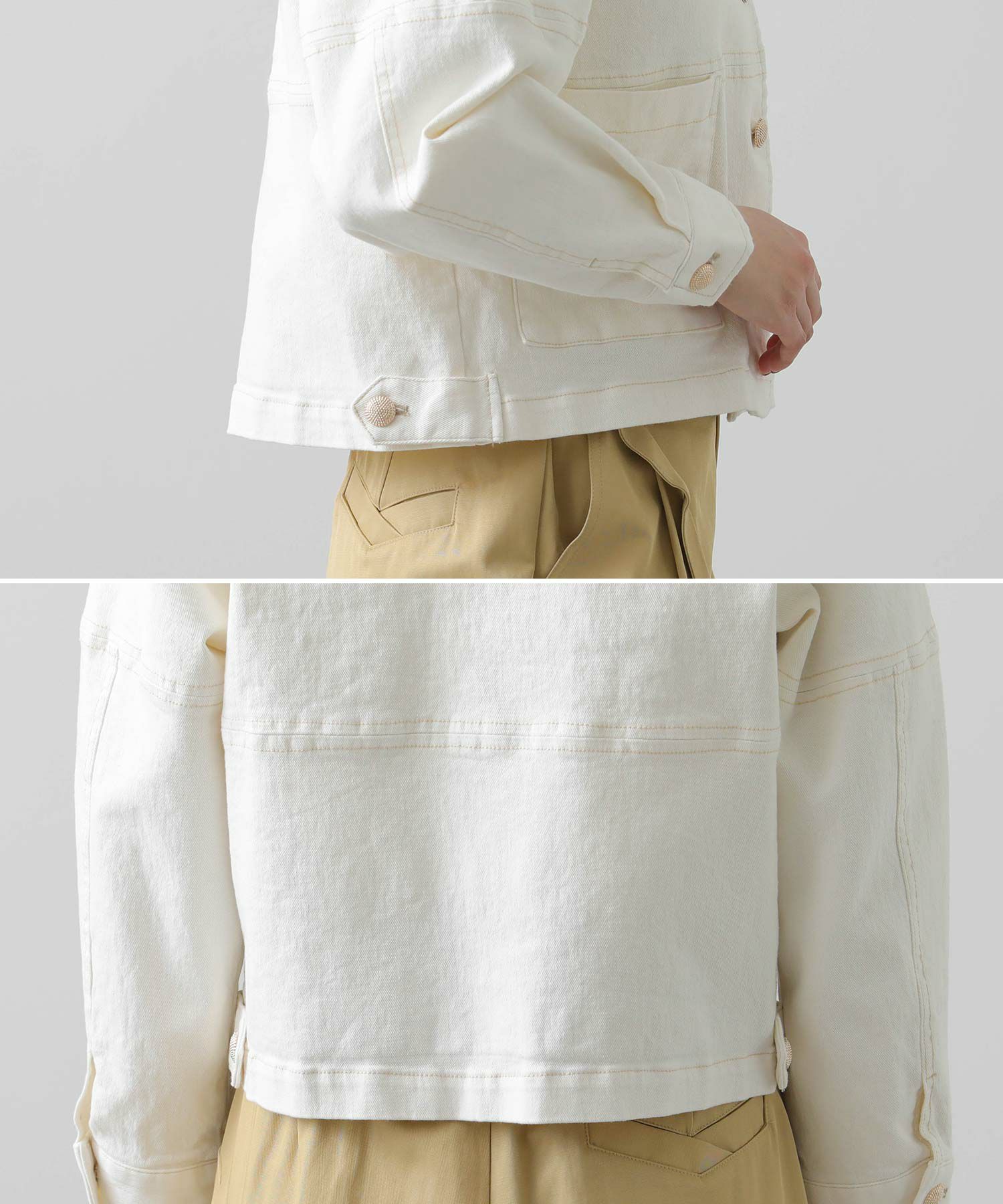 Gready Brilliant衿付STRデニムジャケット | SEKIMIKI Online