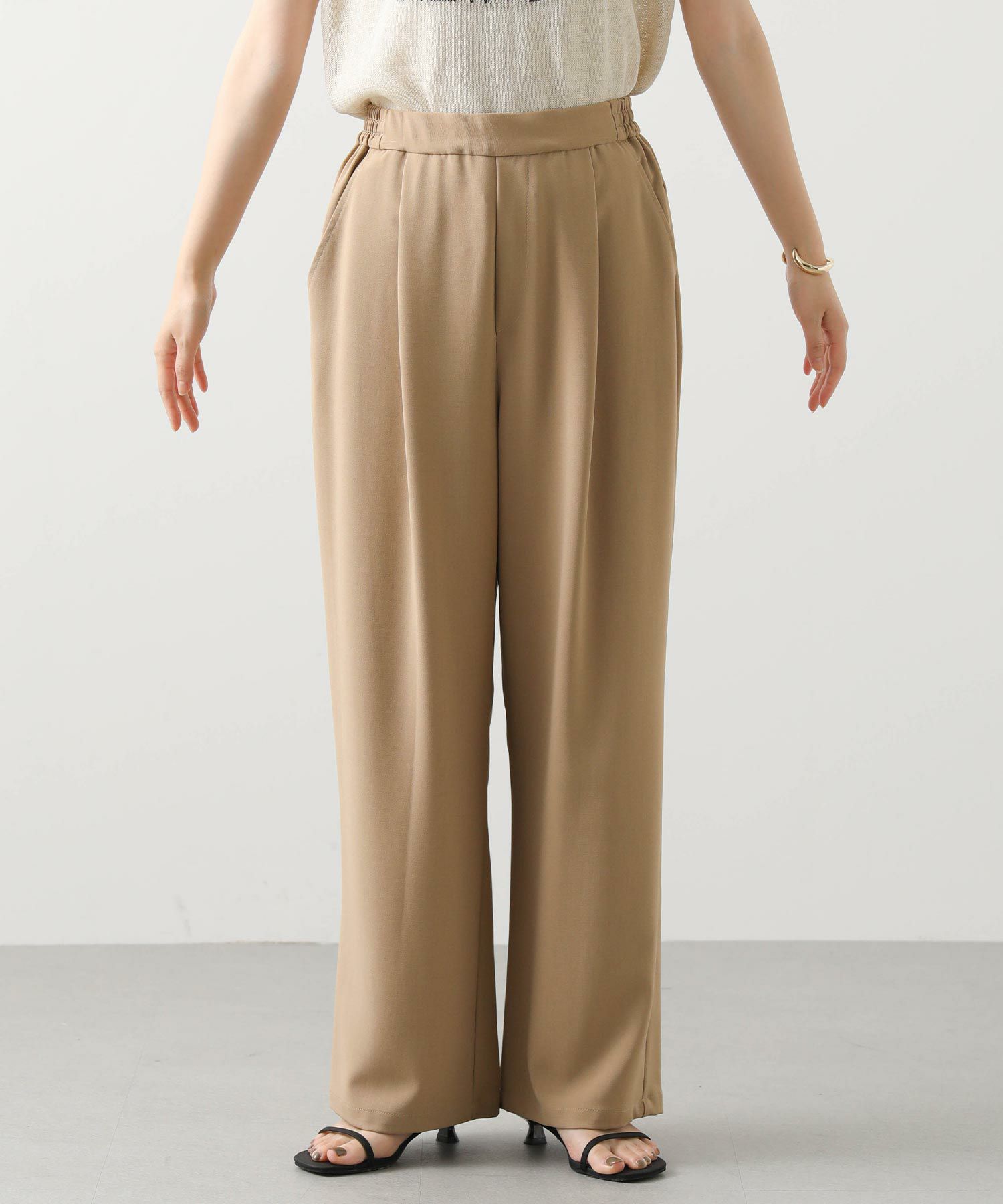 パンツ Gready Brilliant Healthy Baggy Gready Brilliantジョーゼットワイドパンツ | SEKIMIKI Online