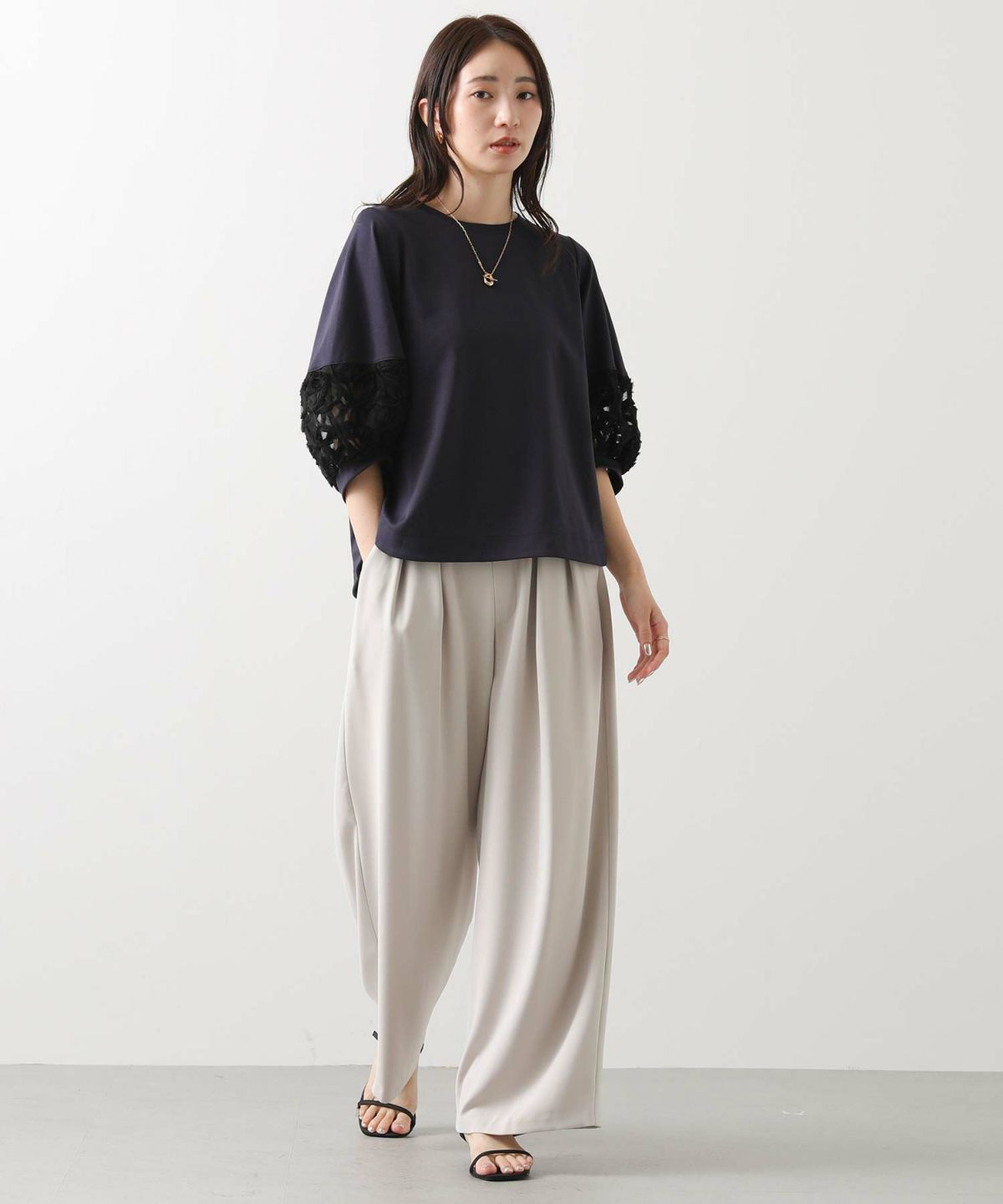 model:163cm　size：36