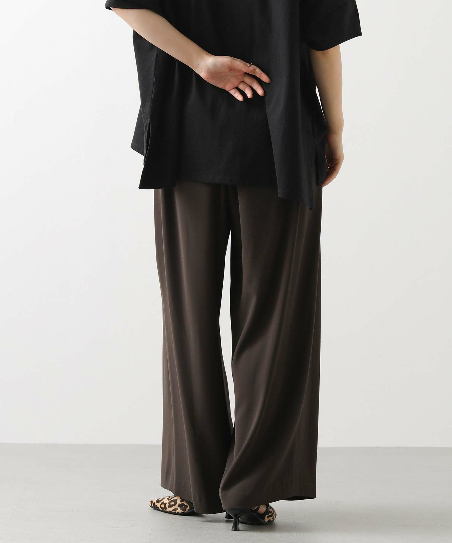 Gready Brilliant2タックワイドパンツ | SEKIMIKI Online