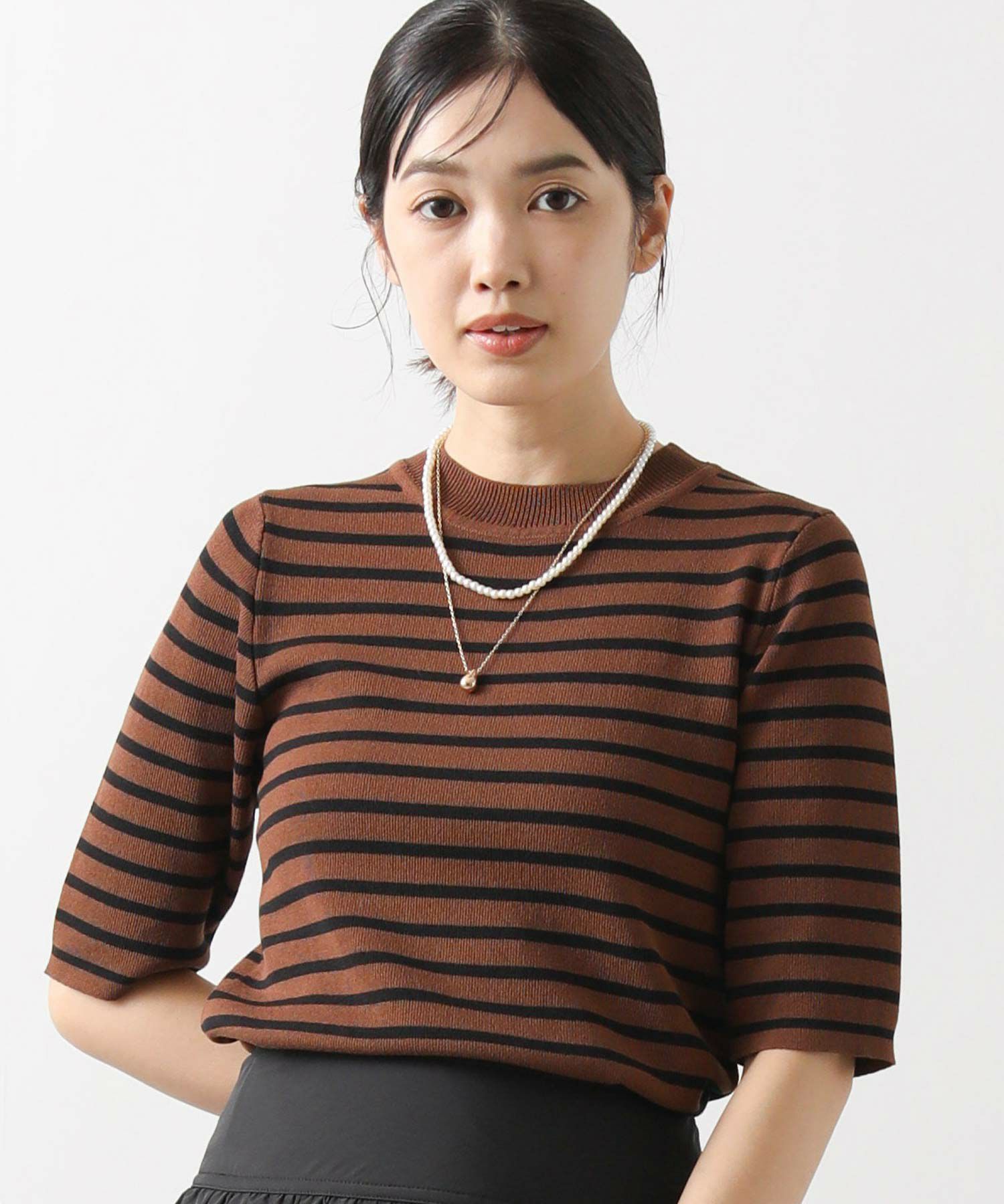 ブラウン×ブラック