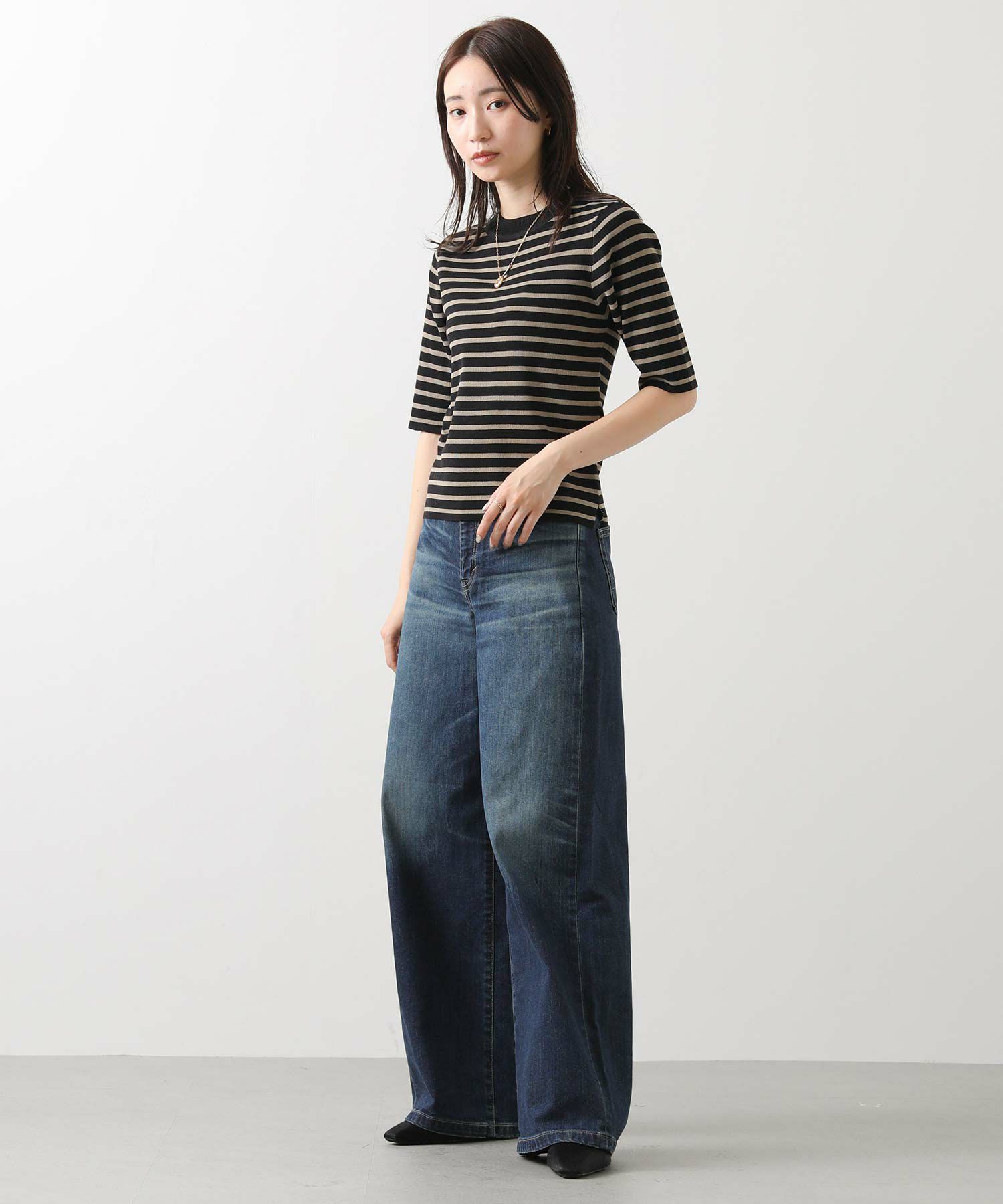 model:163cm　size：S