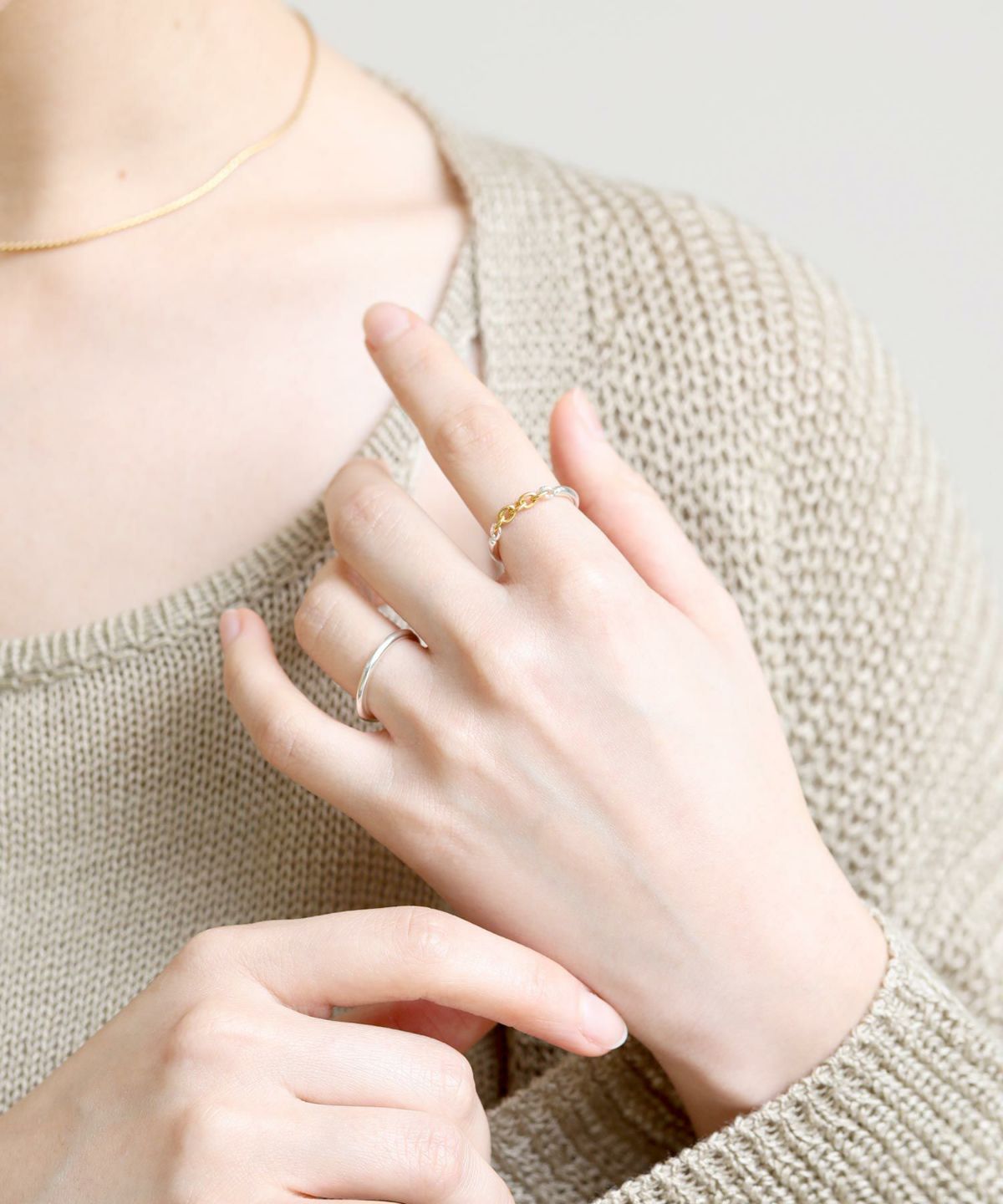 シルバー×ゴールド