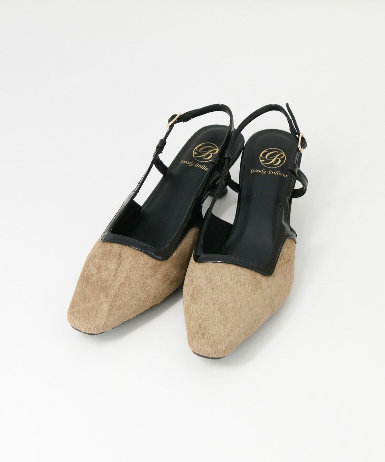 Gready Brilliant【竹下 玲奈select item】ハラコパンプス | SEKIMIKI