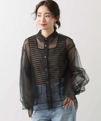 St.cecilia キャンディブラウス　カーキ38 St.cecilia キャンディブラウス カーキ38 St.cecilia キャンディ