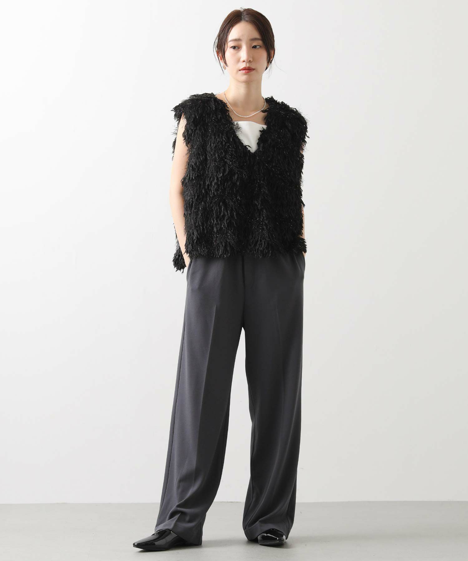 Gready Brilliants.ストレッチジョーゼットワイド | SEKIMIKI Online