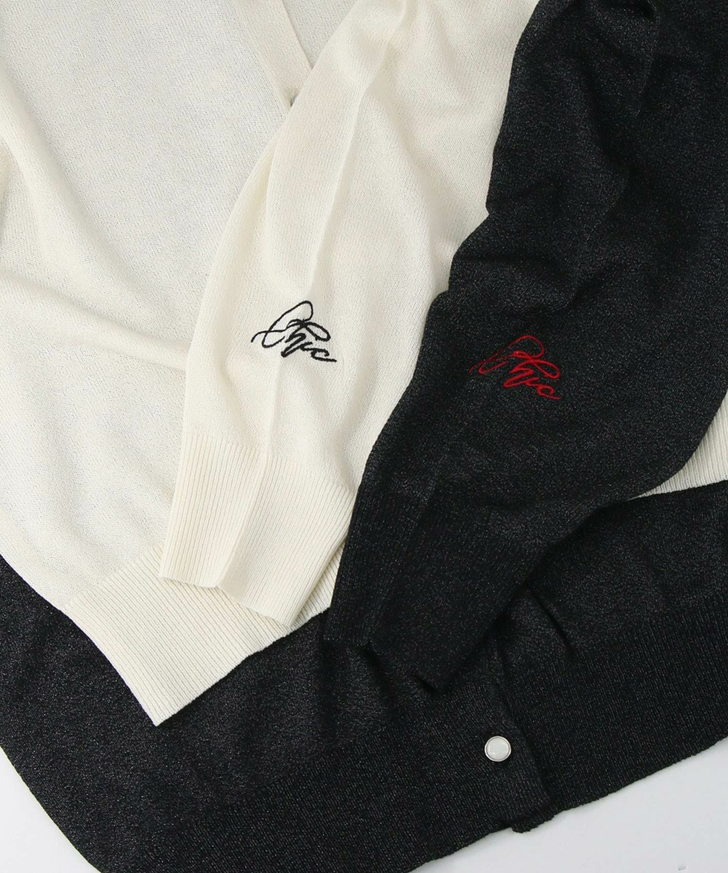 Gready Brilliants.ラメシアー2WAYカーディガン | SEKIMIKI Online