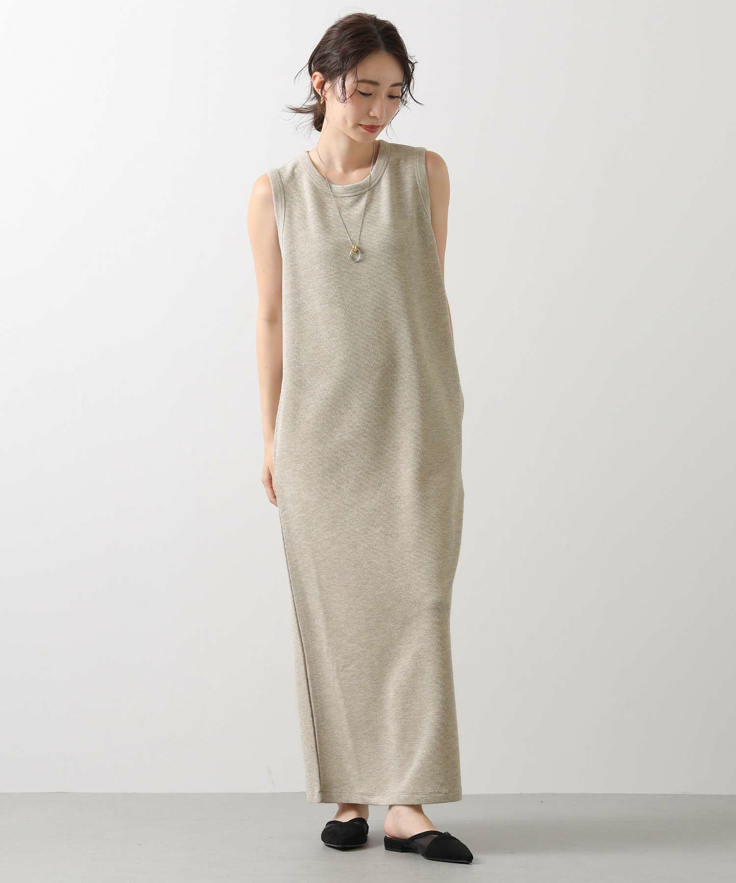 Gready Brilliants.ジャジーストレートワンピース | SEKIMIKI Online