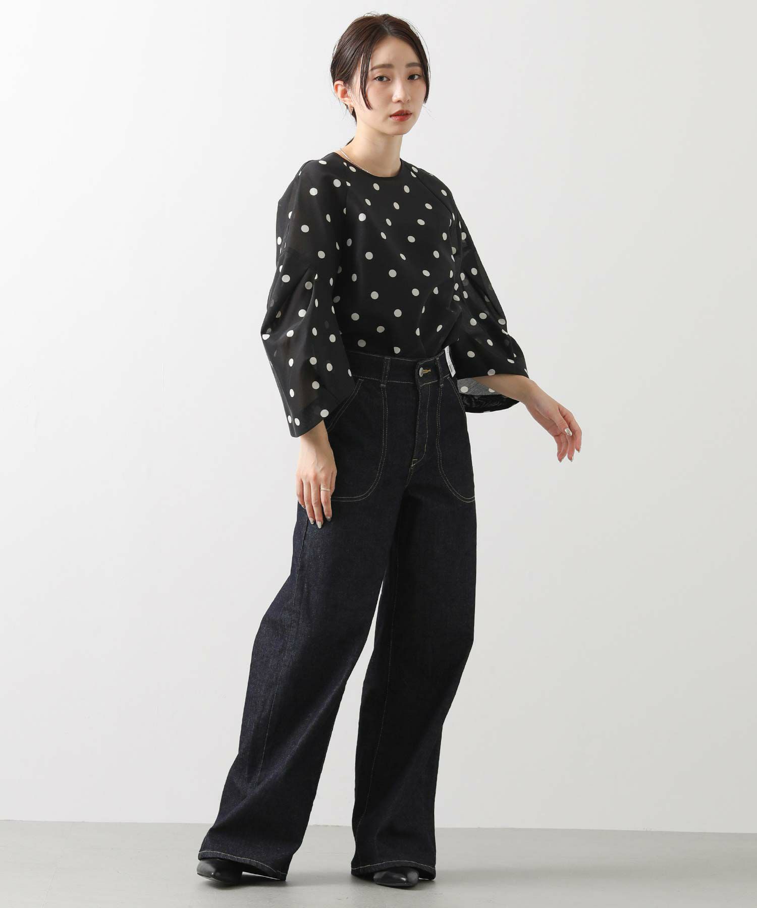 model:163cm　size：S