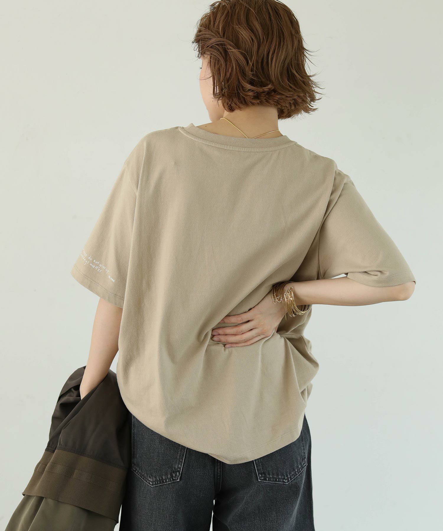 Re Fiinas.フォトコラージュTシャツ | SEKIMIKI Online