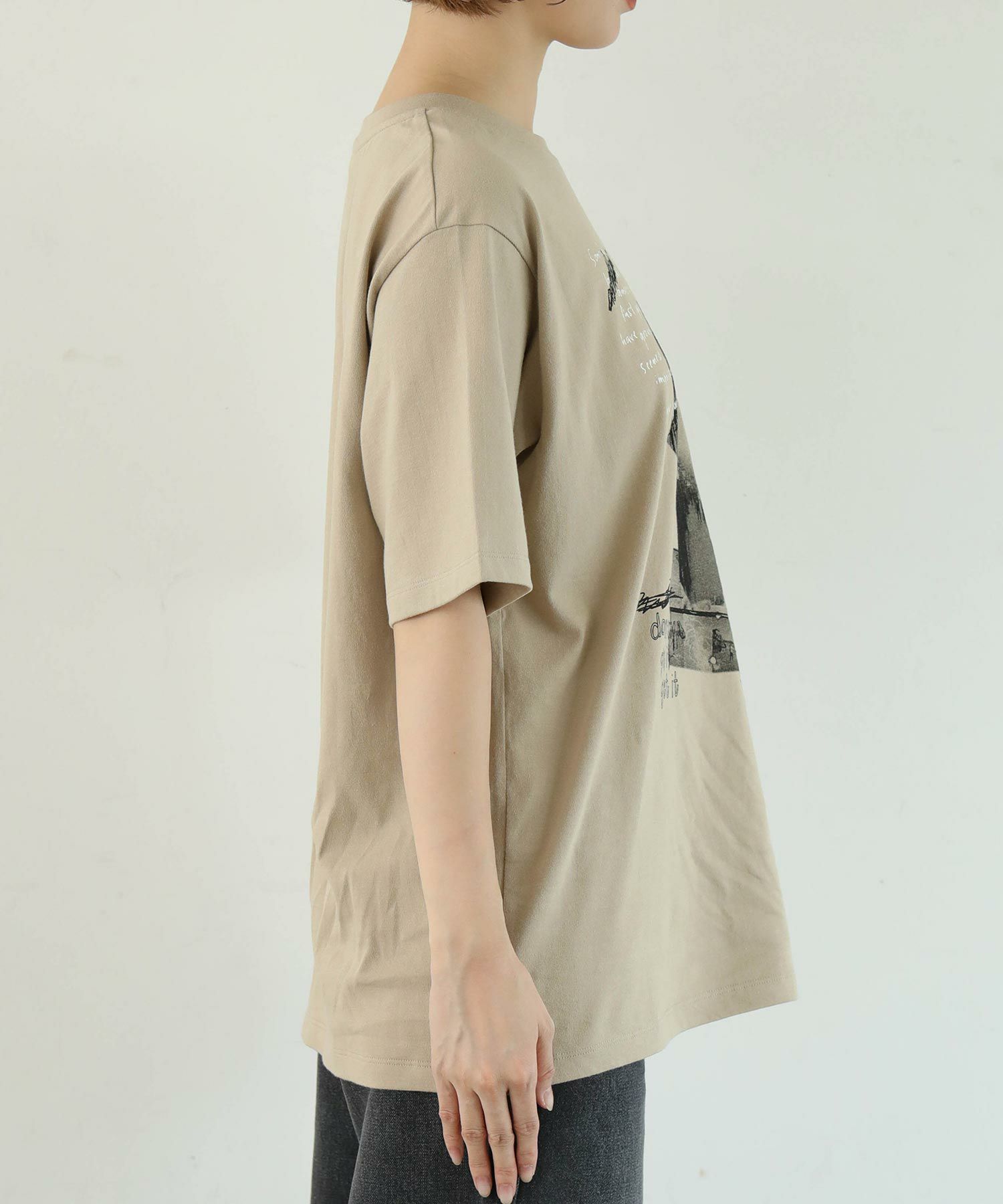 Re Fiinas.フォトコラージュTシャツ | SEKIMIKI Online