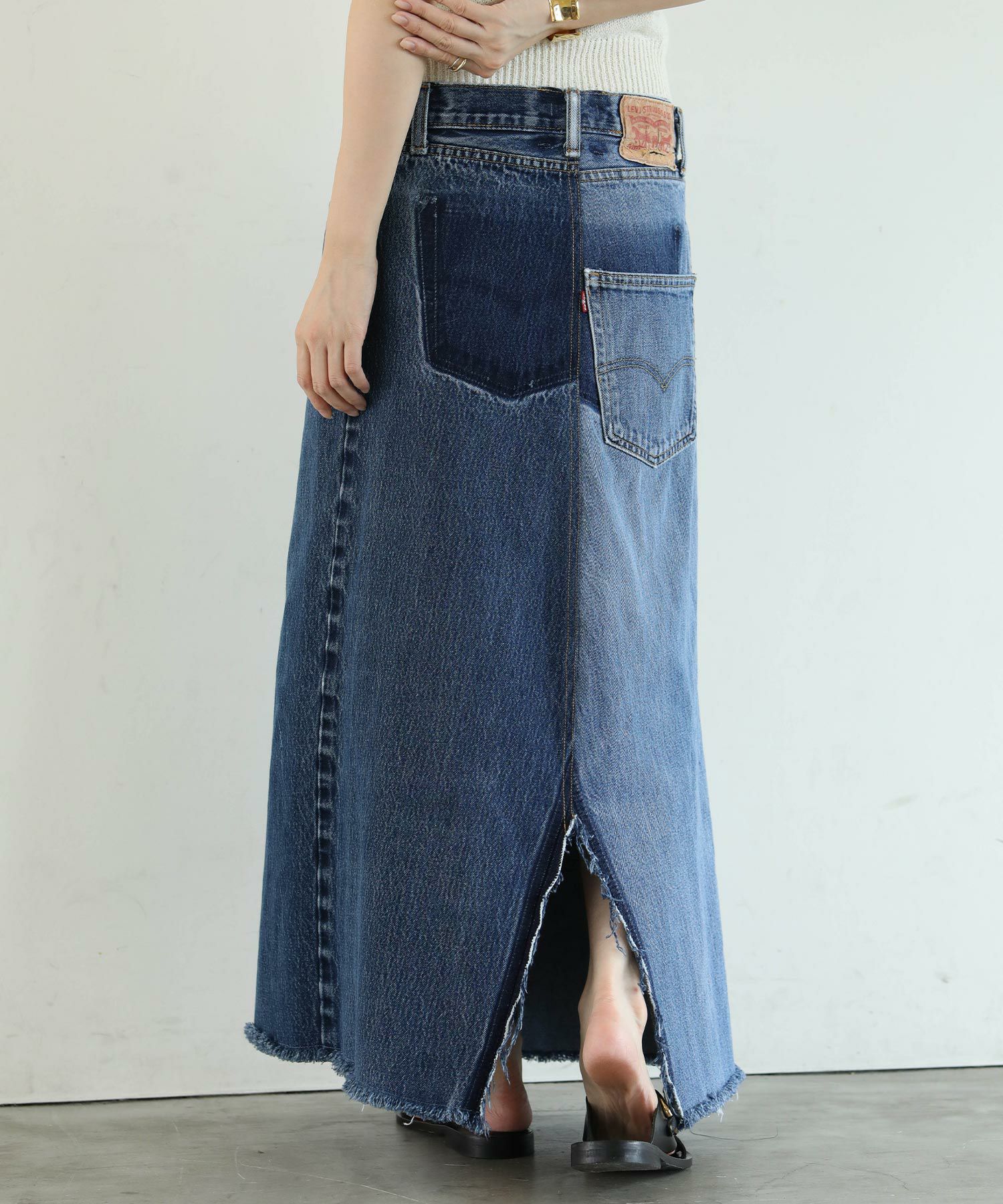 激レア✧·゜VETEMENTS × Levi's コラボデニムスカート 激レア✧·゜VETEMENTS × Levi's コラボデニムスカート