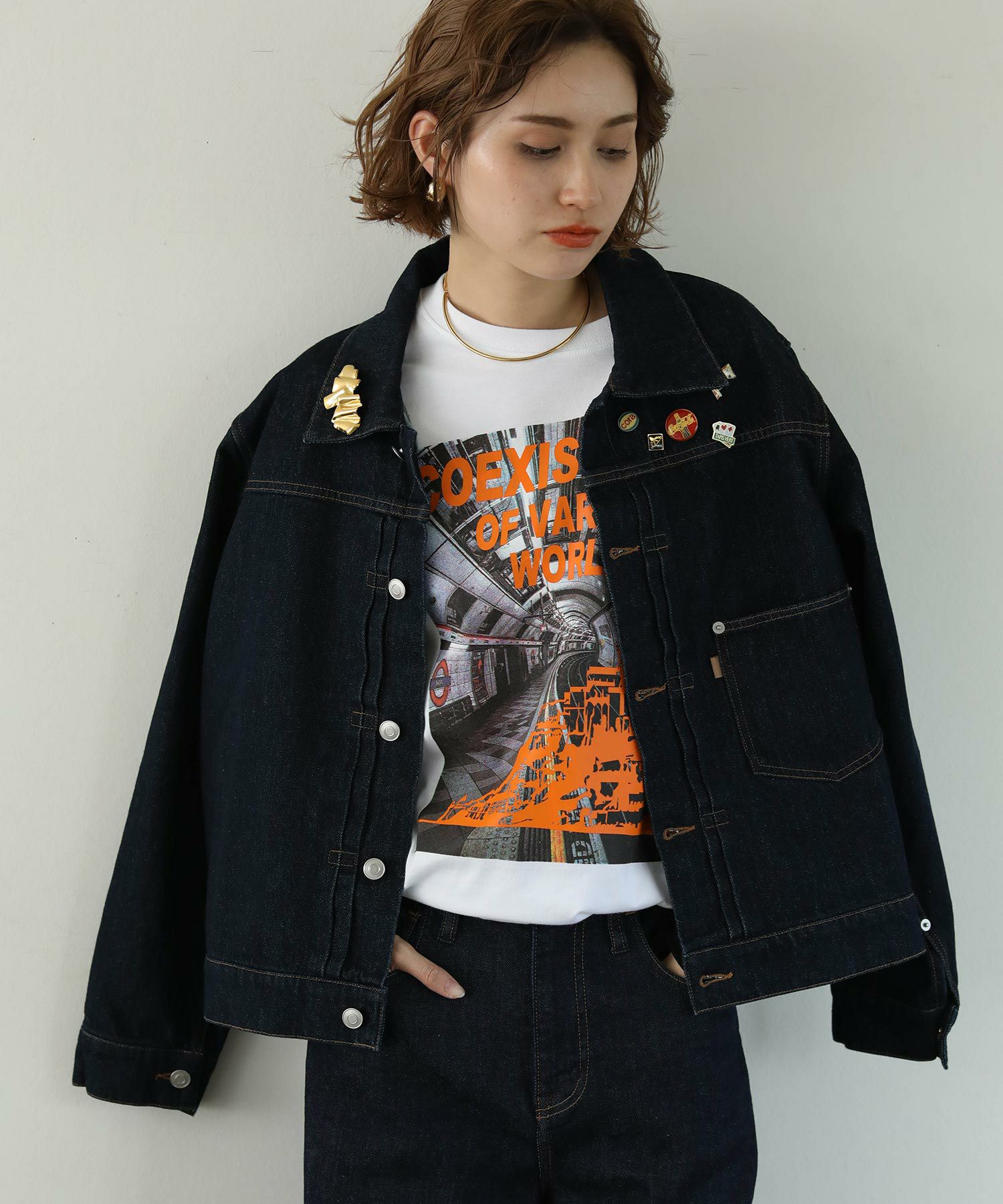 Re Fiinas.1st ライトデニムジャケット | SEKIMIKI Online