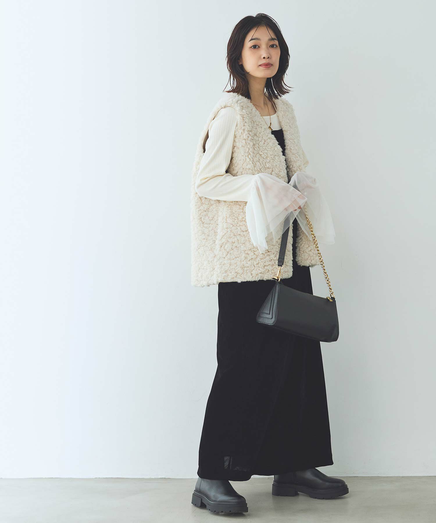 model:161cm　size：38