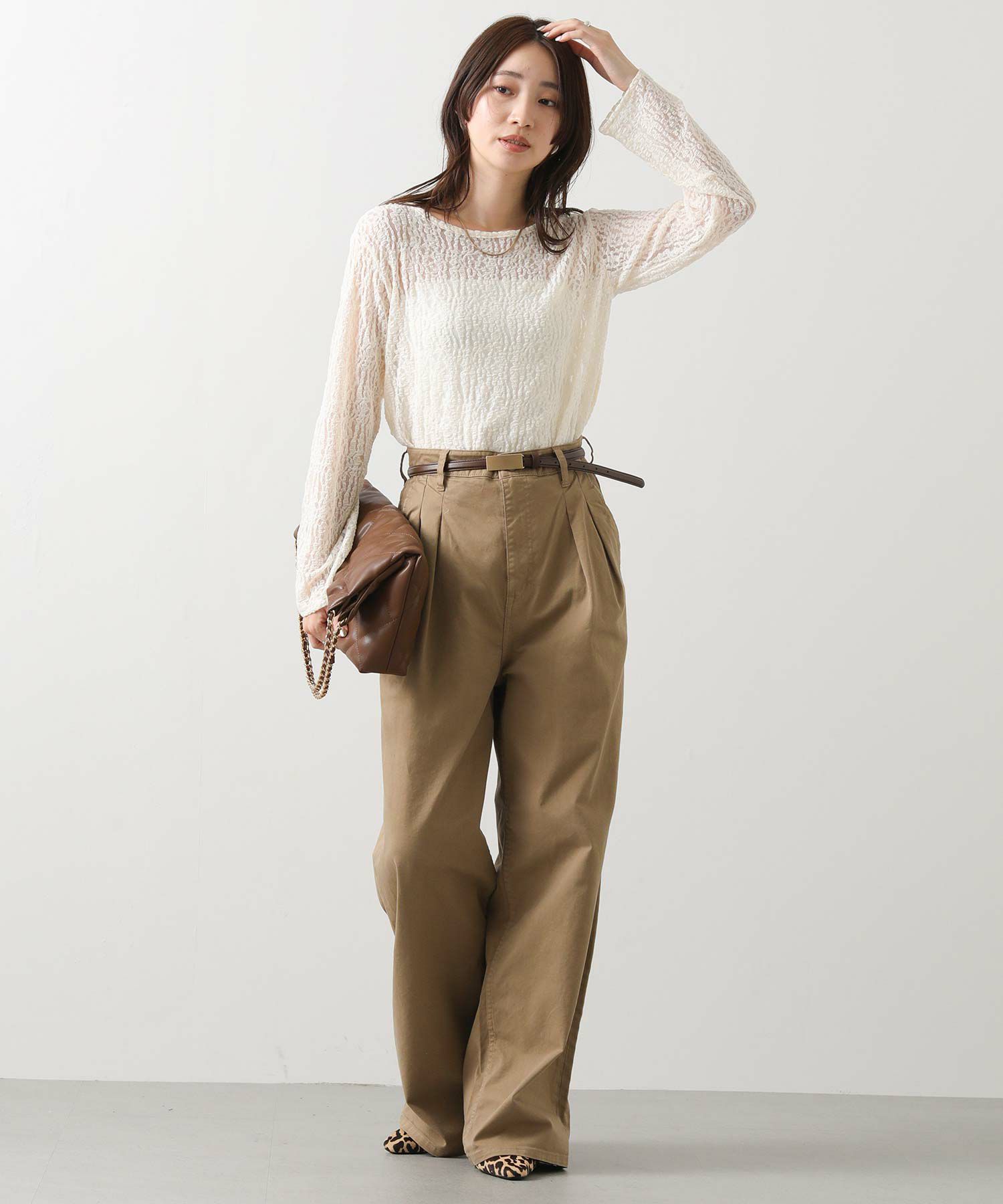 Gready Brilliantヘルシーインタックワイドパンツ | SEKIMIKI Online