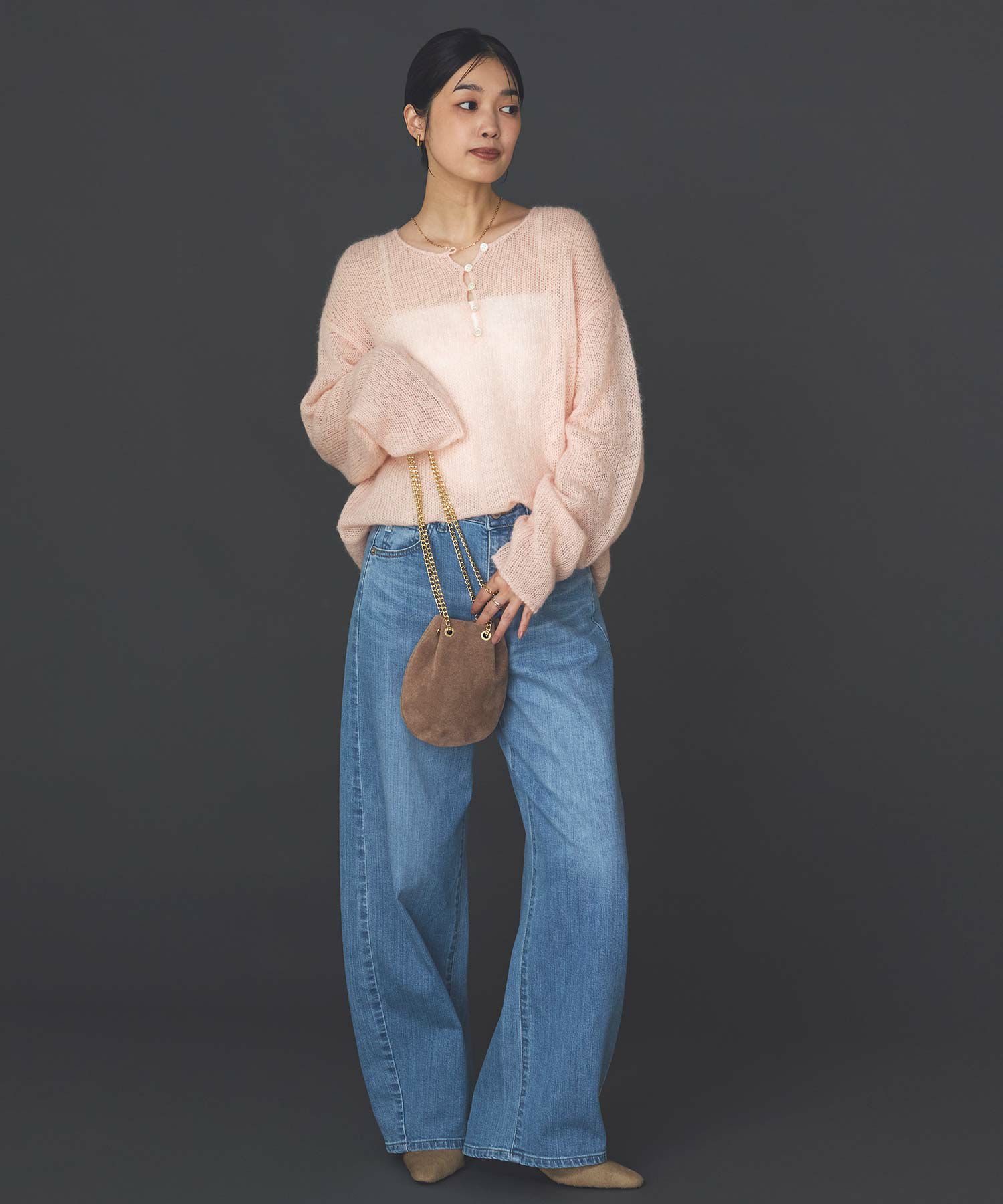 model:161cm　size：M