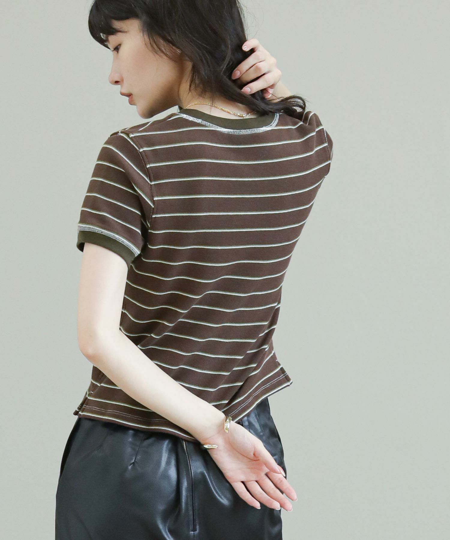 The rejoiceボーダーリンガーTシャツ【TODAYFUL】 | SEKIMIKI Online