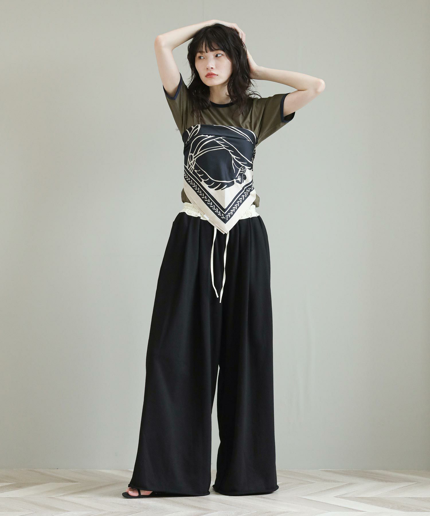 The rejoiceWウエストスウェットパンツ | SEKIMIKI Online