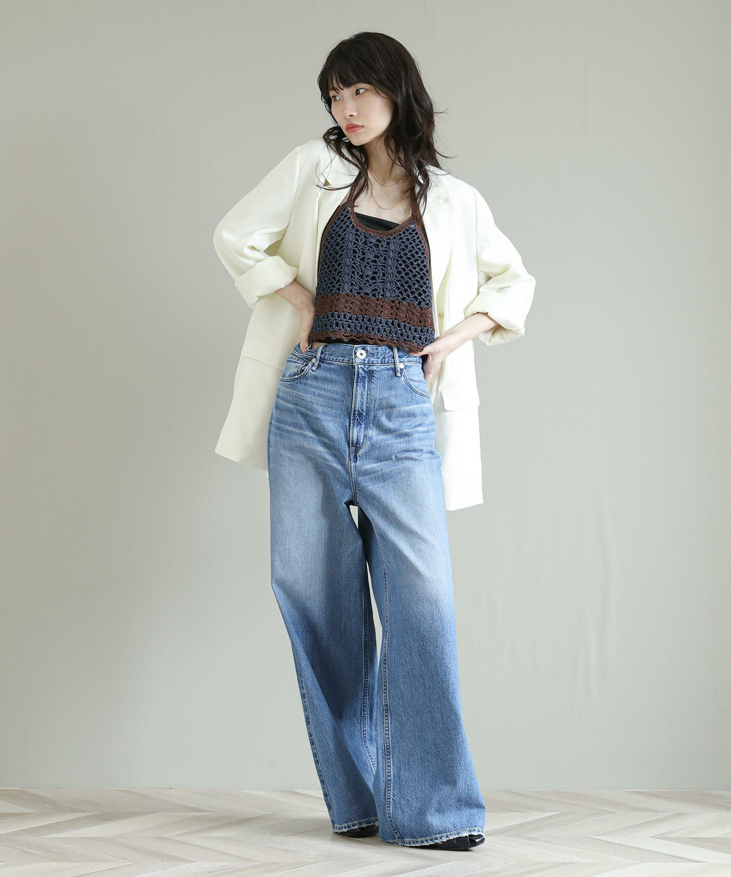 The rejoiceクロシェニットビスチェ【TODAYFUL】 | SEKIMIKI Online