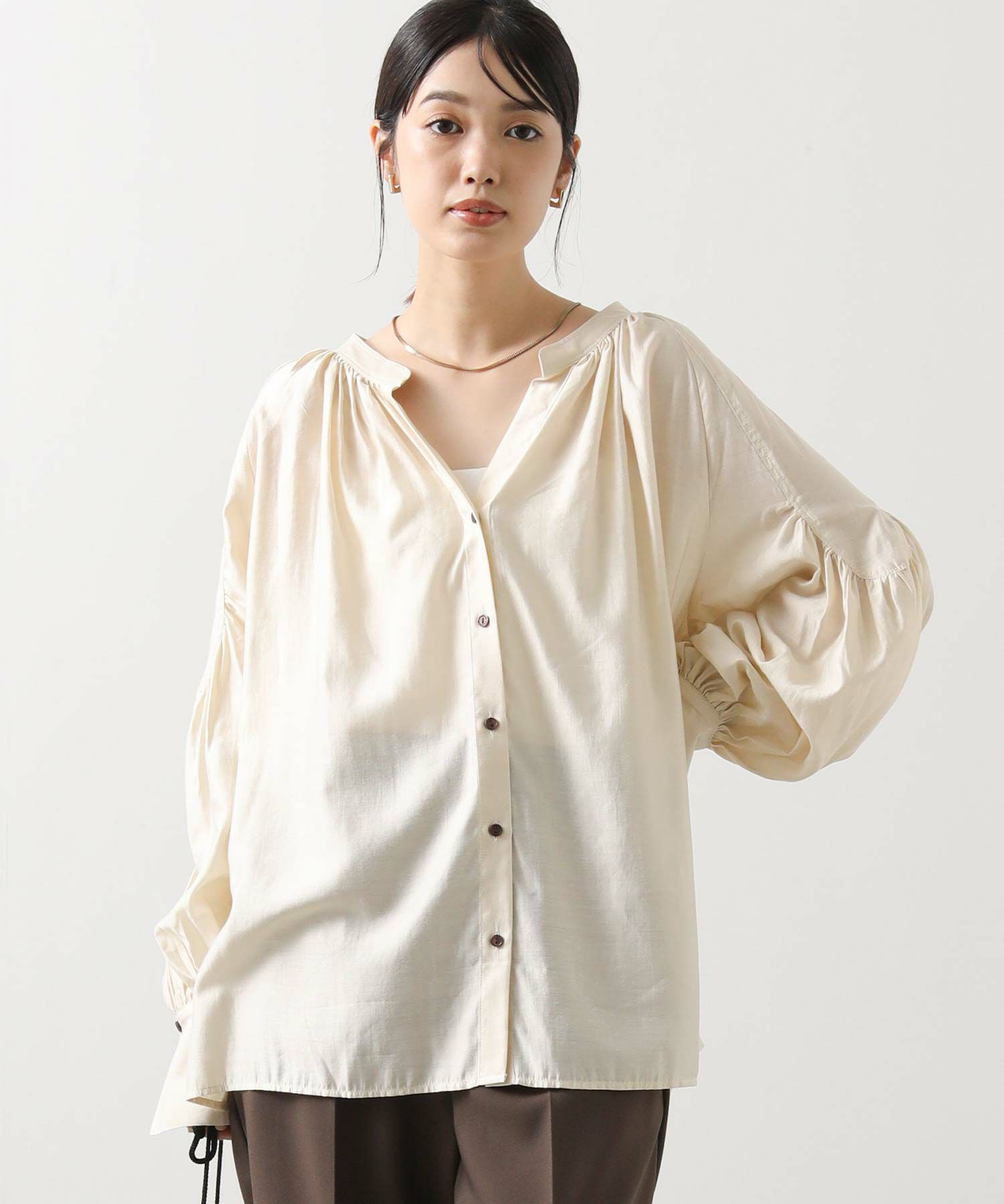 mmy様 ブラウス 38クリーム mmy様 ブラウス 38クリーム