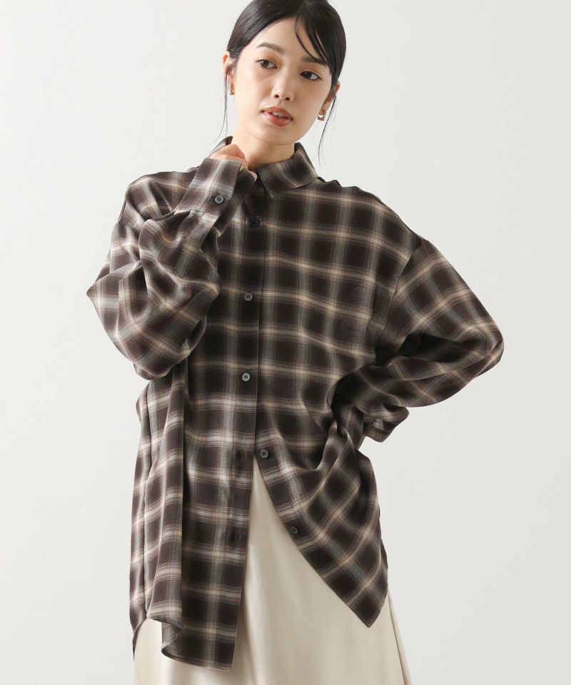 Gready Brilliantグレンチェックオーバーシャツ | SEKIMIKI Online