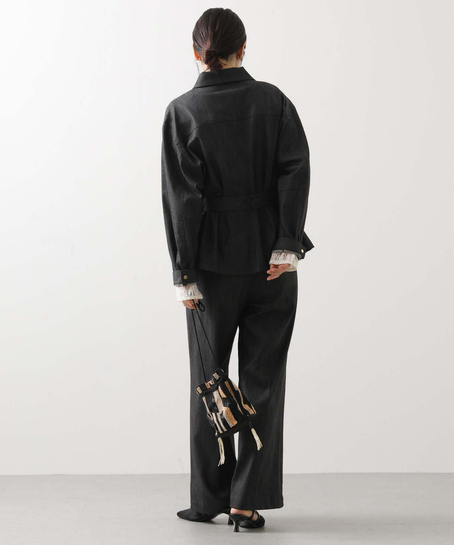 Gready Brilliants.デニムベルト付きジャケット | SEKIMIKI Online