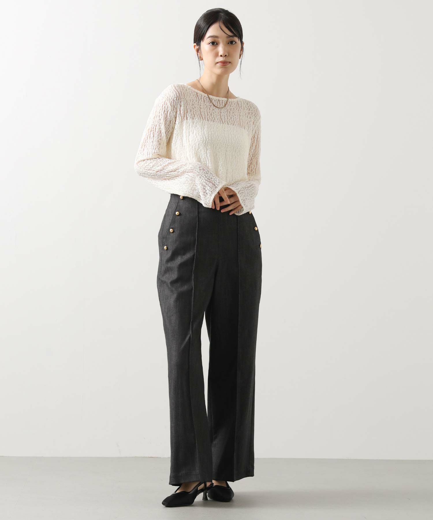 model:161cm　size：38