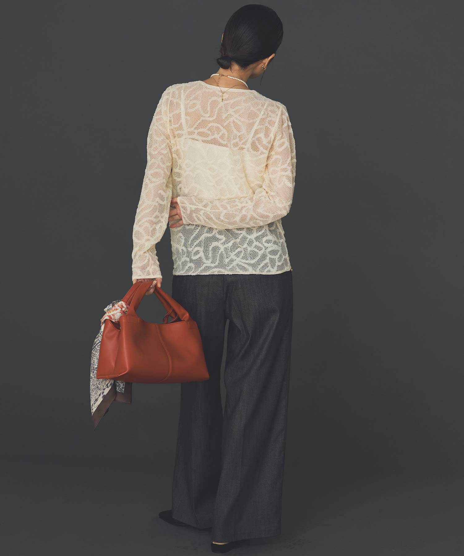 Gready Brilliant金釦ピンタックワイドパンツ | SEKIMIKI Online