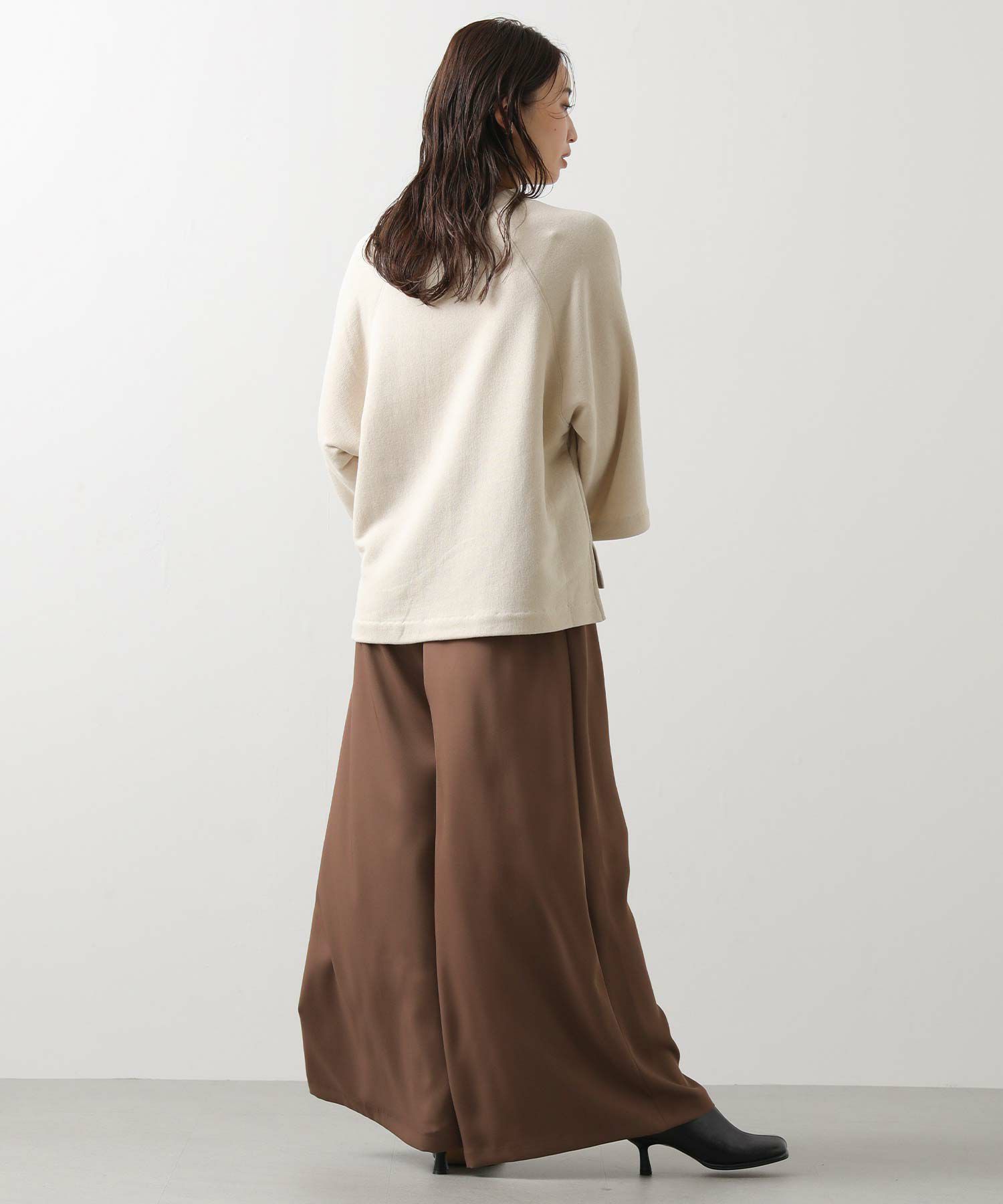 Gready Brilliants.アシメタックワイドパンツ | SEKIMIKI Online