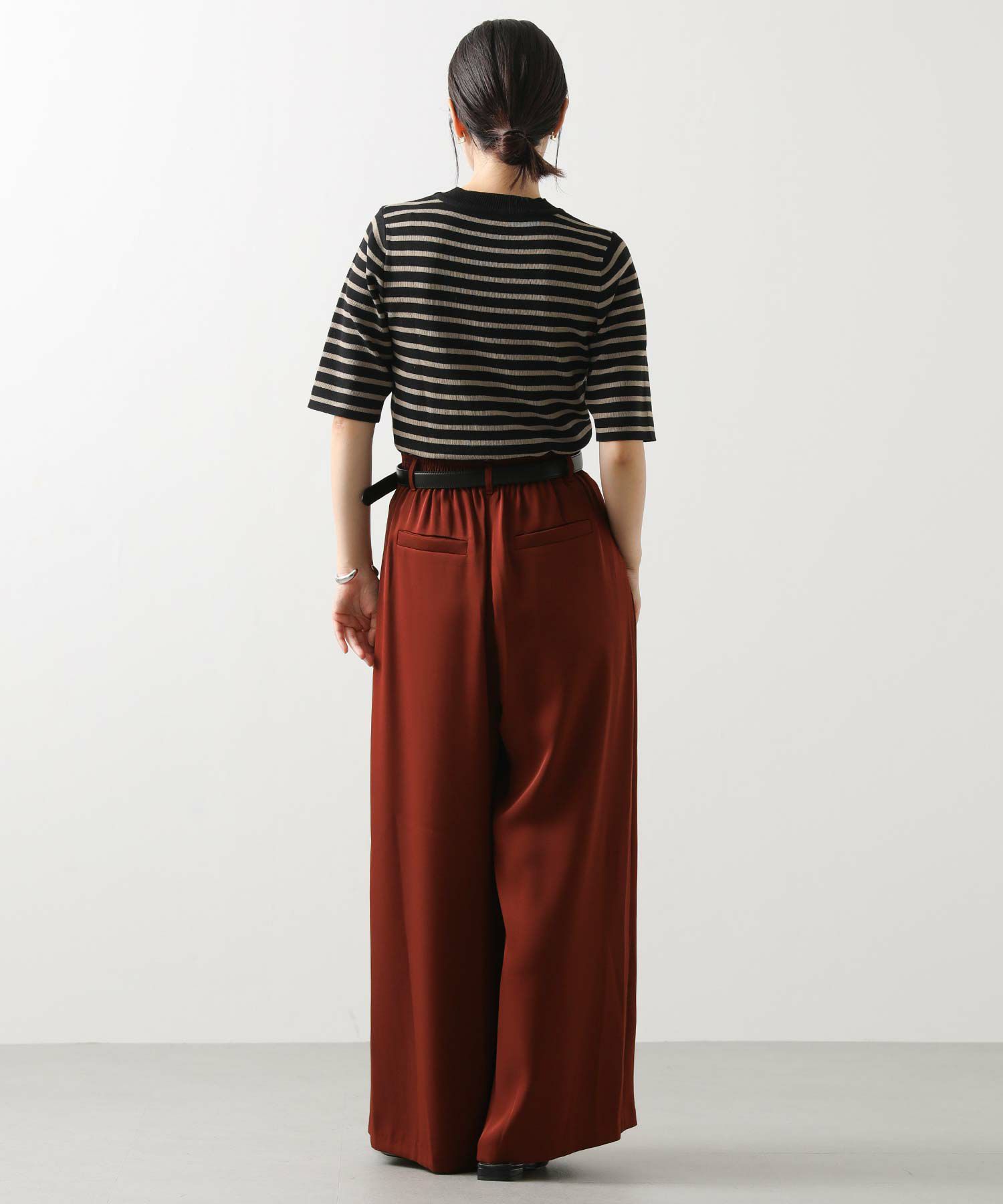 Gready Brilliants.アシメタックワイドパンツ | SEKIMIKI Online