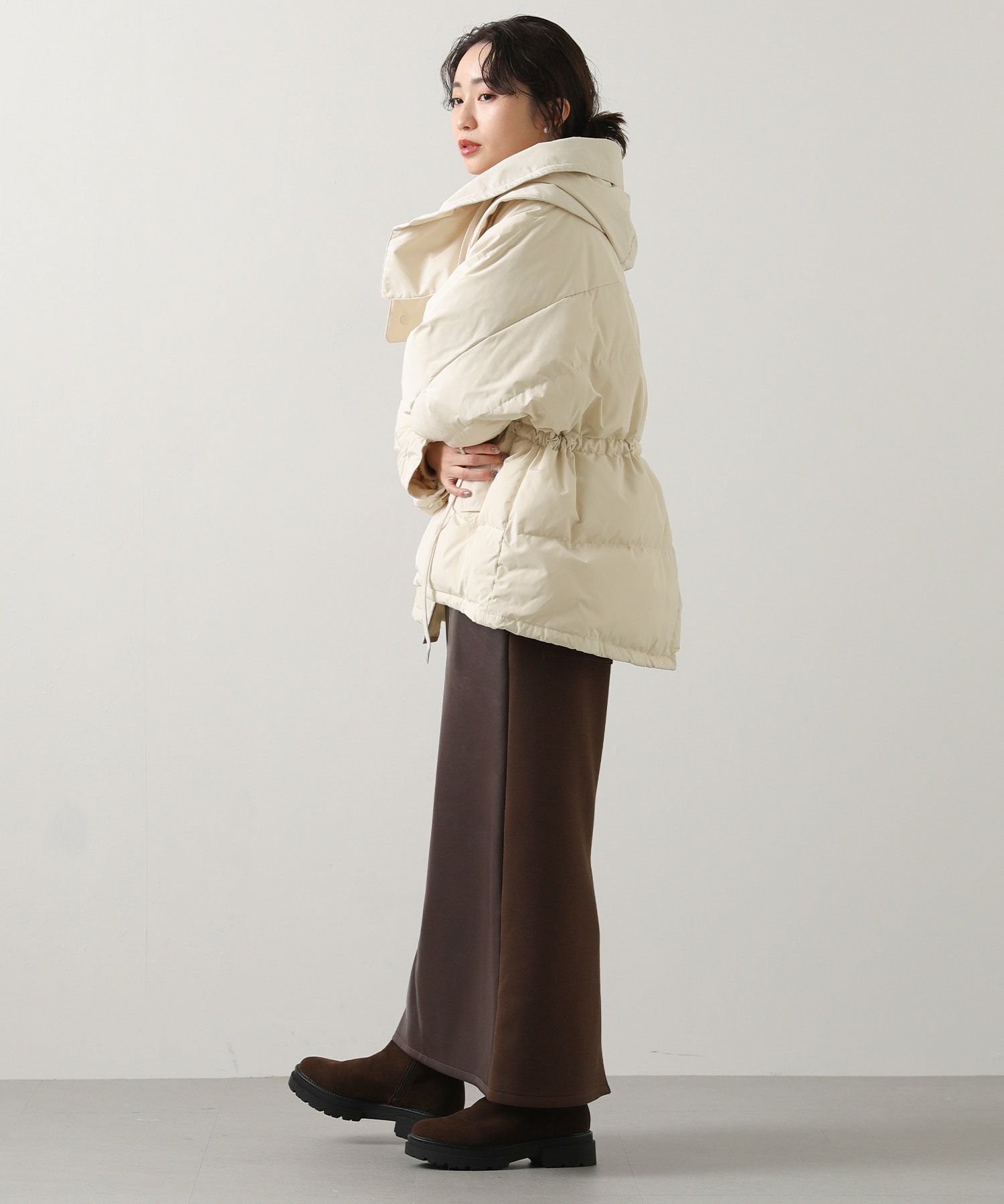 Gready Brilliantドルマンフードダウン | SEKIMIKI Online