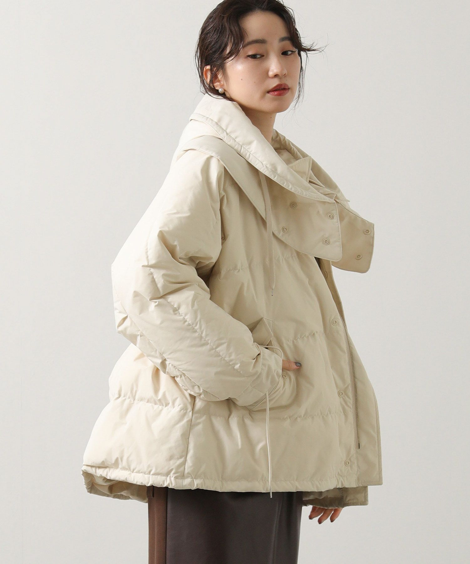 Gready Brilliant【竹下 玲奈select item】ドルマンフードダウン