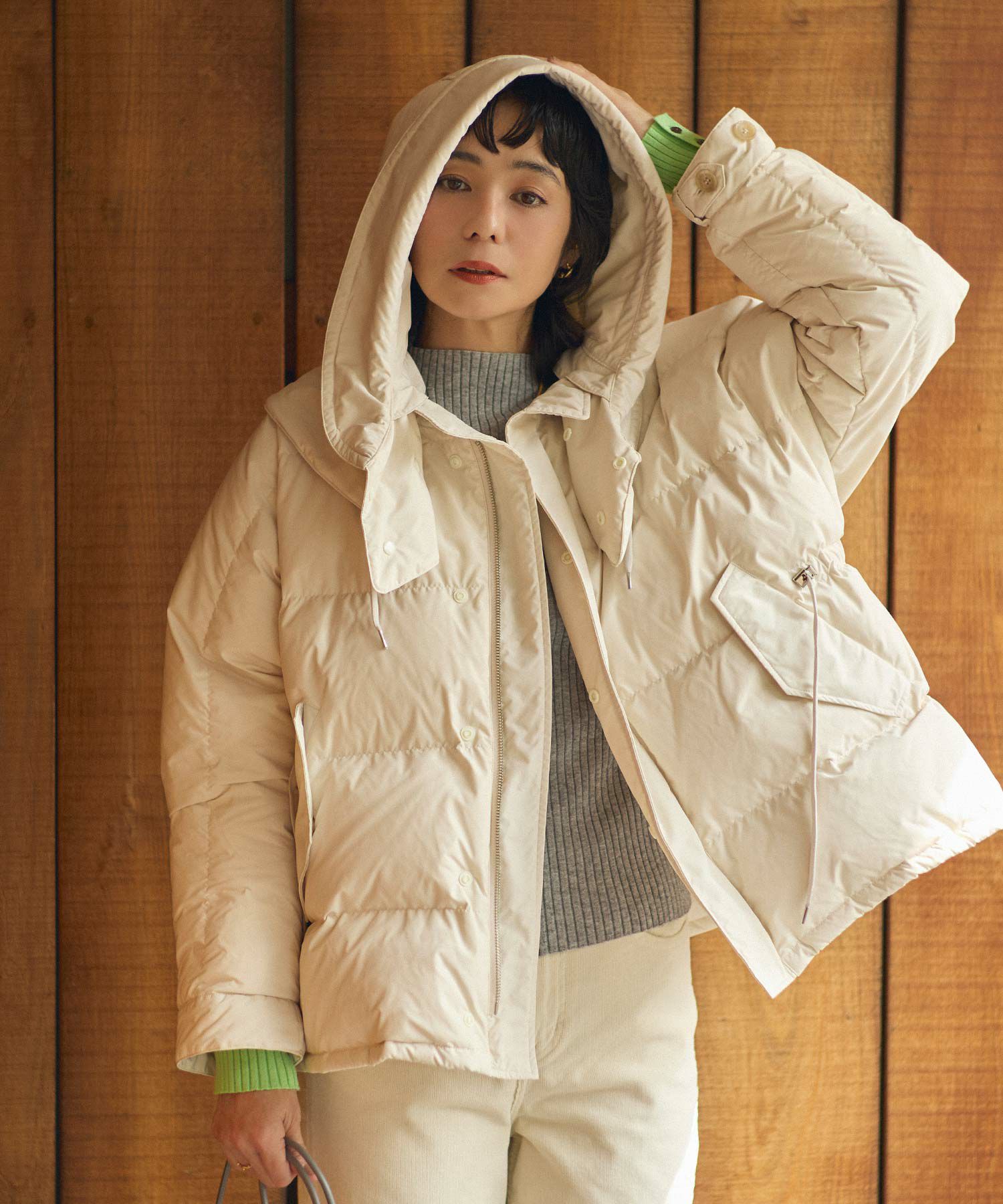 Gready Brilliant【竹下 玲奈select item】ドルマンフードダウン