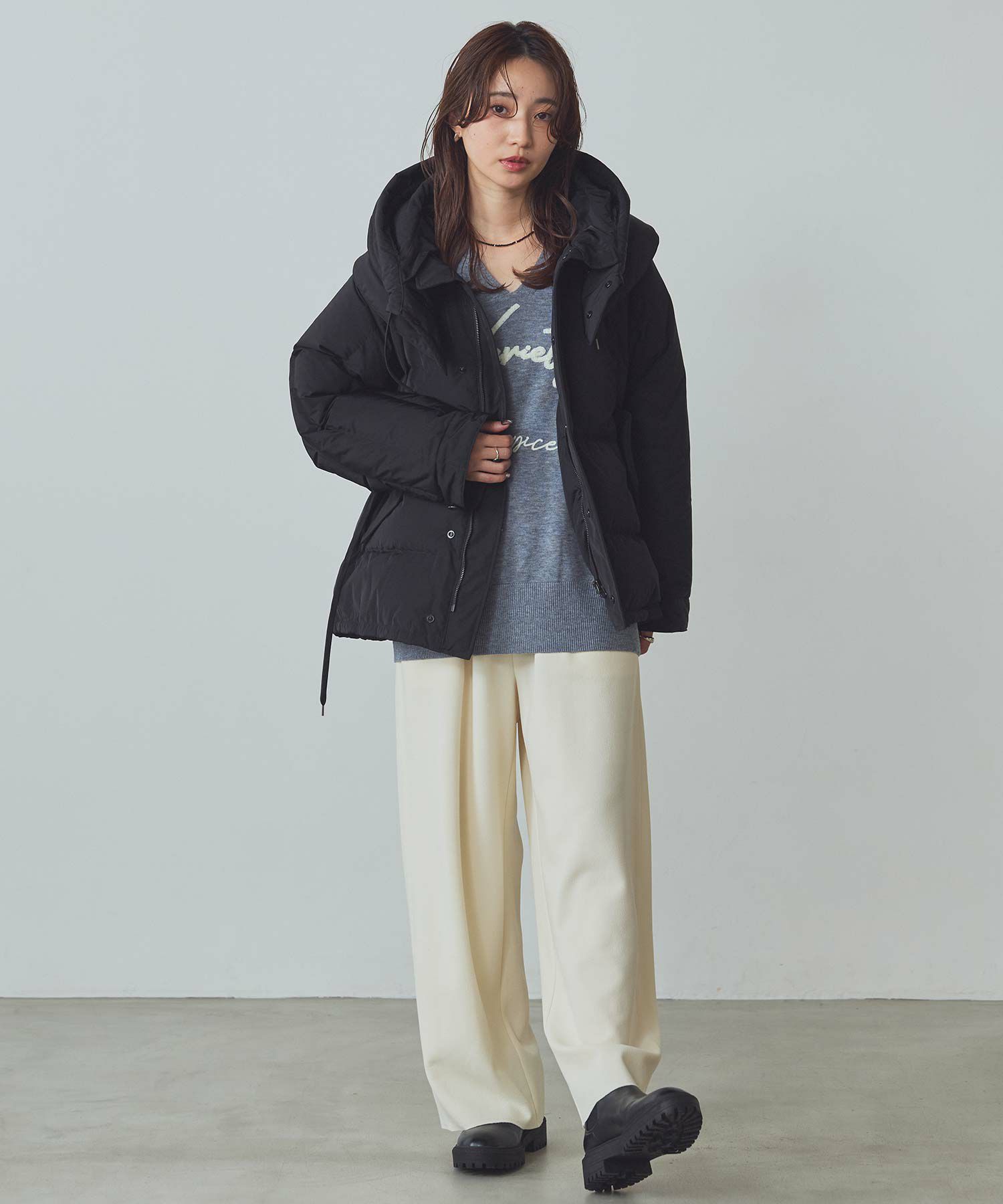 Gready Brilliant【竹下 玲奈select item】ドルマンフードダウン