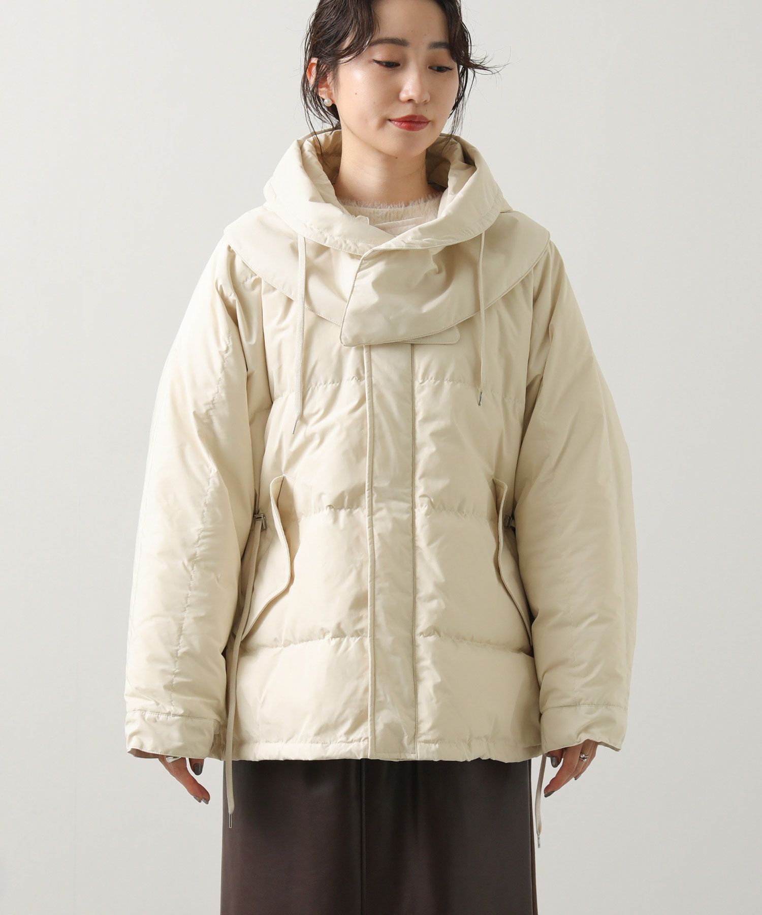 Gready Brilliant【竹下 玲奈select item】ドルマンフードダウン