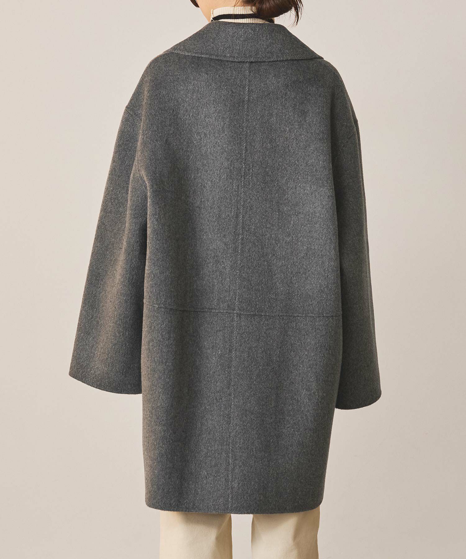 Gready BrilliantWフェイス大衿ダブルコート | SEKIMIKI Online