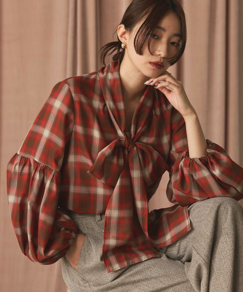 ブラウン×レッド