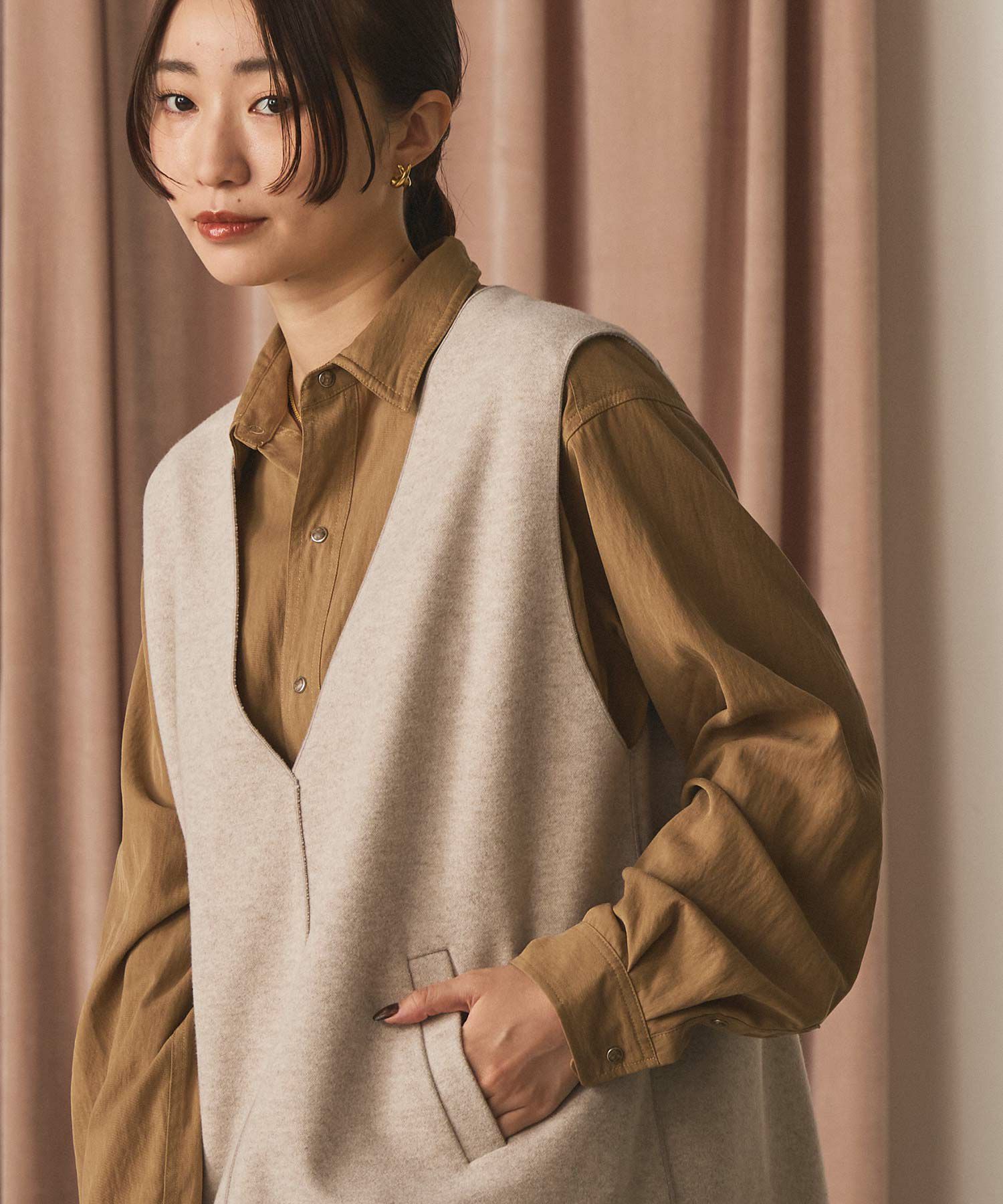 Gready BrilliantWフェイスVネックベスト | SEKIMIKI Online