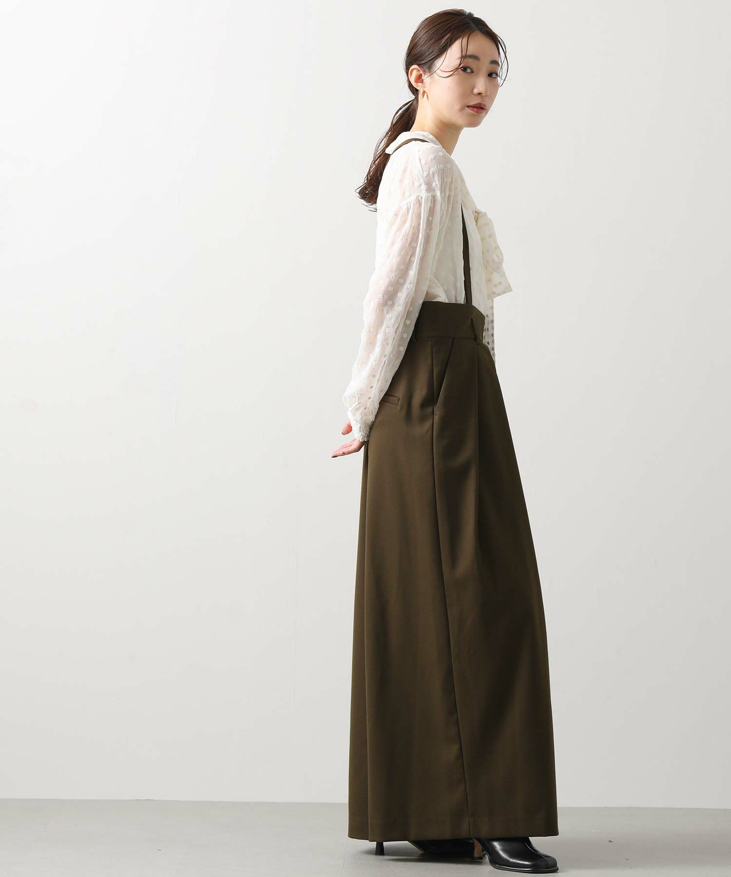 Gready Brilliants.タックワイドサロペット | SEKIMIKI Online