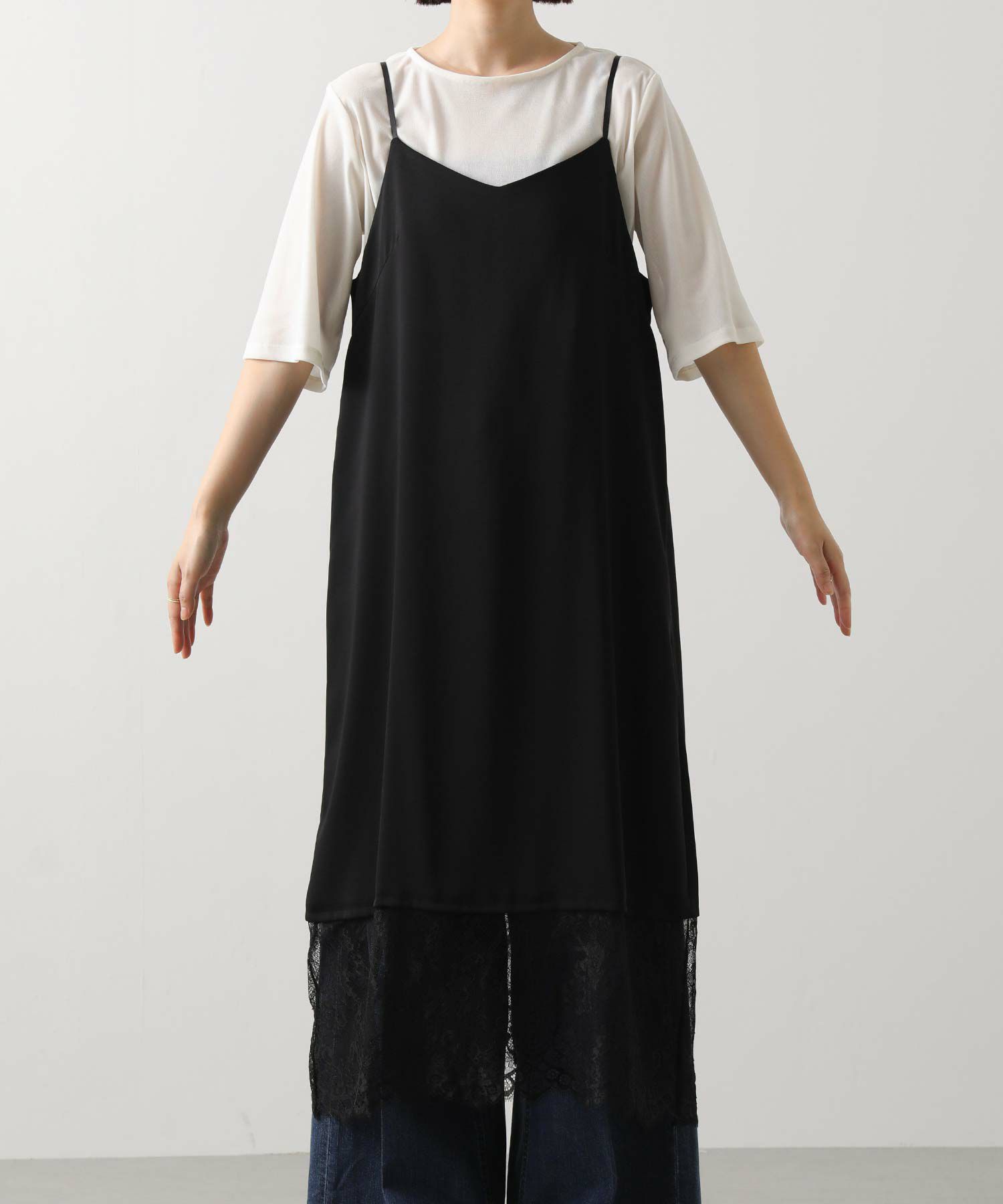 Gready Brilliant【竹下 玲奈select item】LUサテンレースキャミ