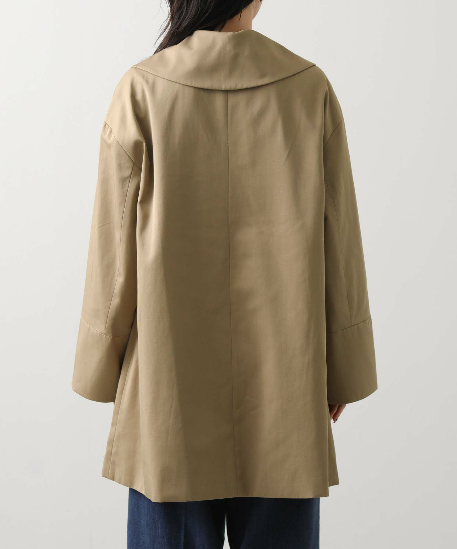 新品 Gready Brilliant ラムキルトコンビ コート 新品 Gready Brilliant ラムキルトコンビ コート