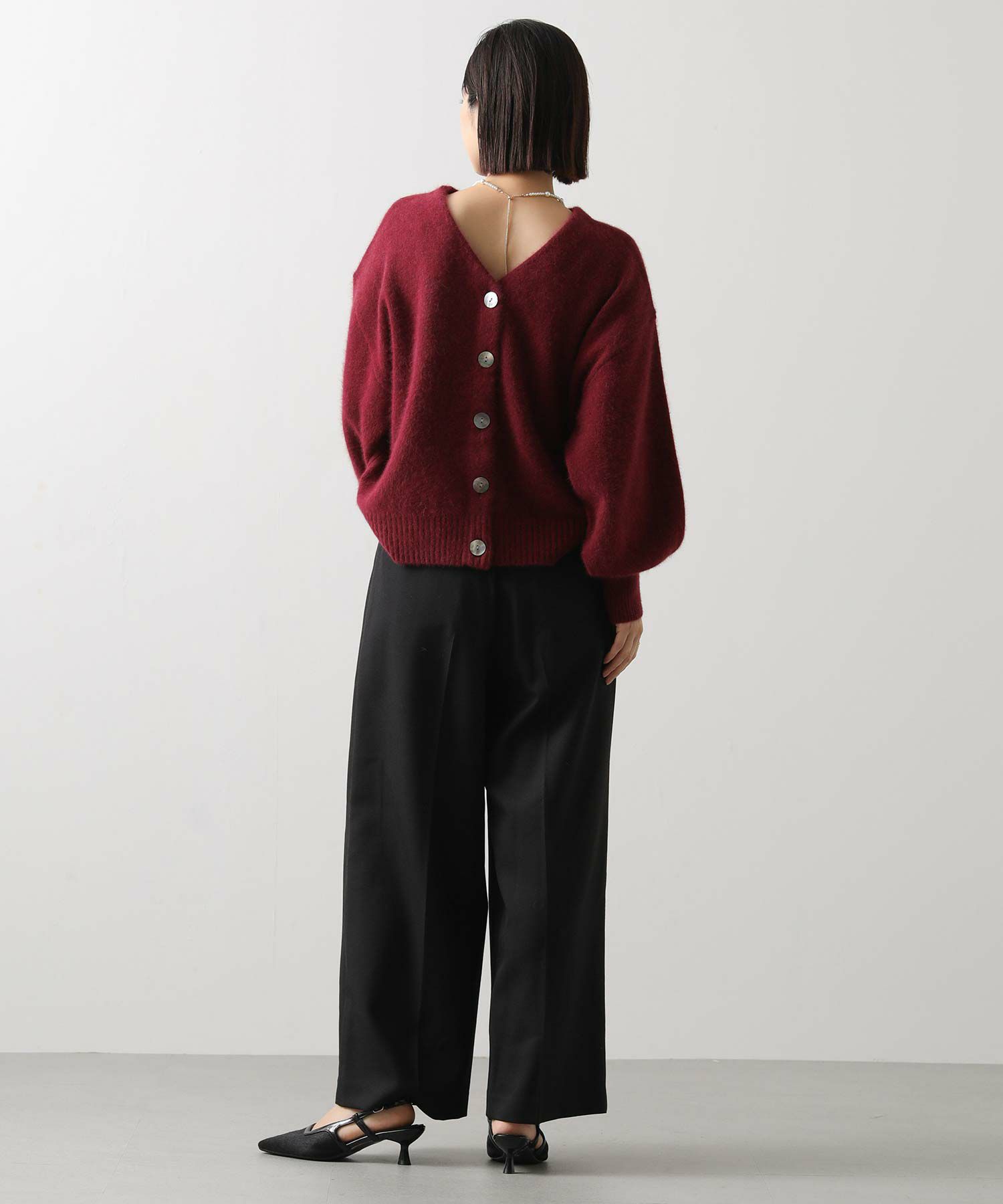 gready brilliant購入　 FAVORI ワイドパンツ Gready Brilliant【竹下 玲奈select item】LUハイウエスト