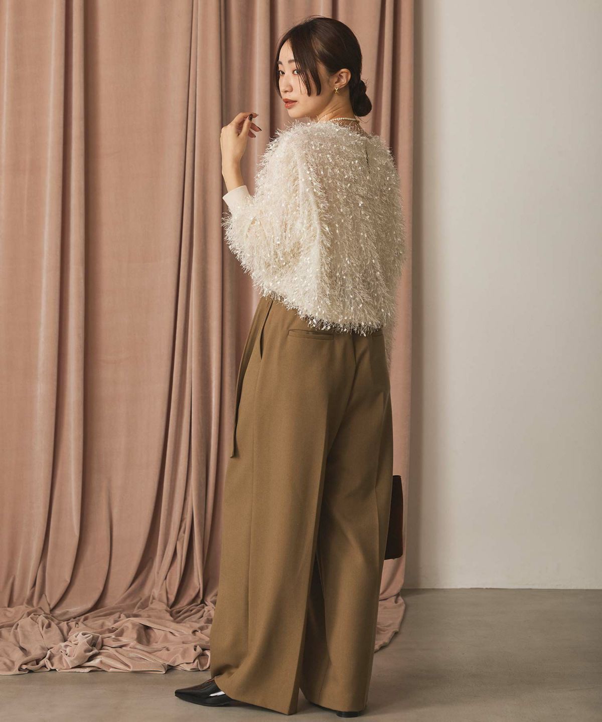 model:163cm　size：36