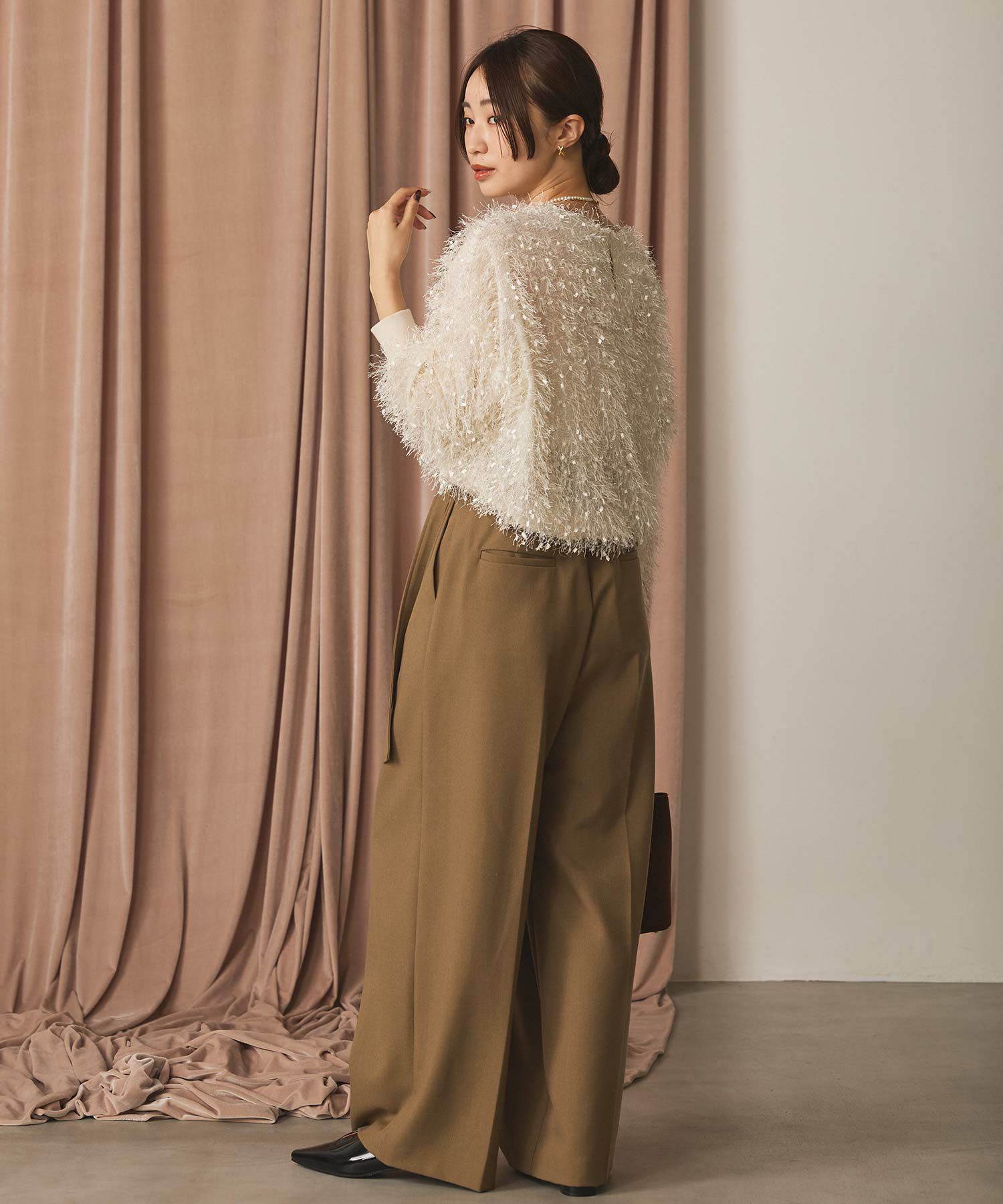 model:163cm　size：36