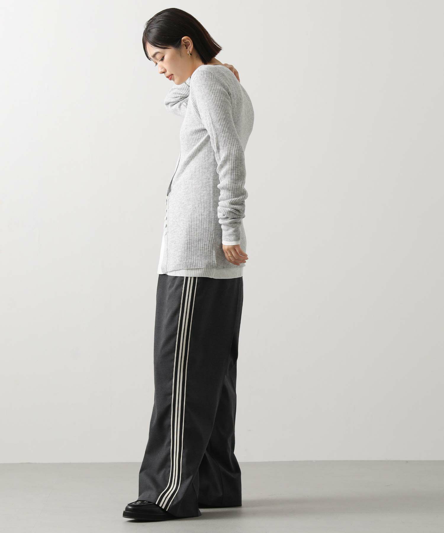 Gready Brilliantサイドラインテープワイドパンツ | SEKIMIKI Online