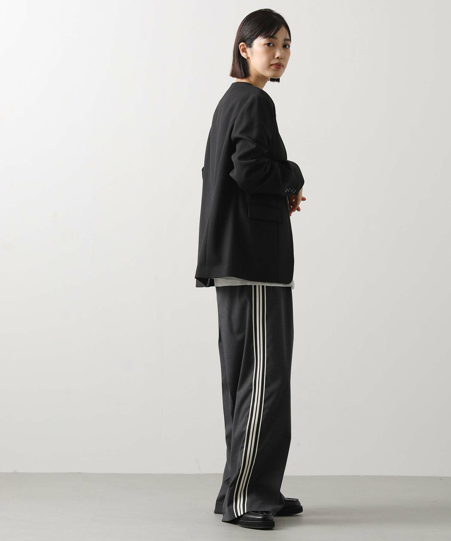 Gready Brilliantサイドラインテープワイドパンツ | SEKIMIKI Online